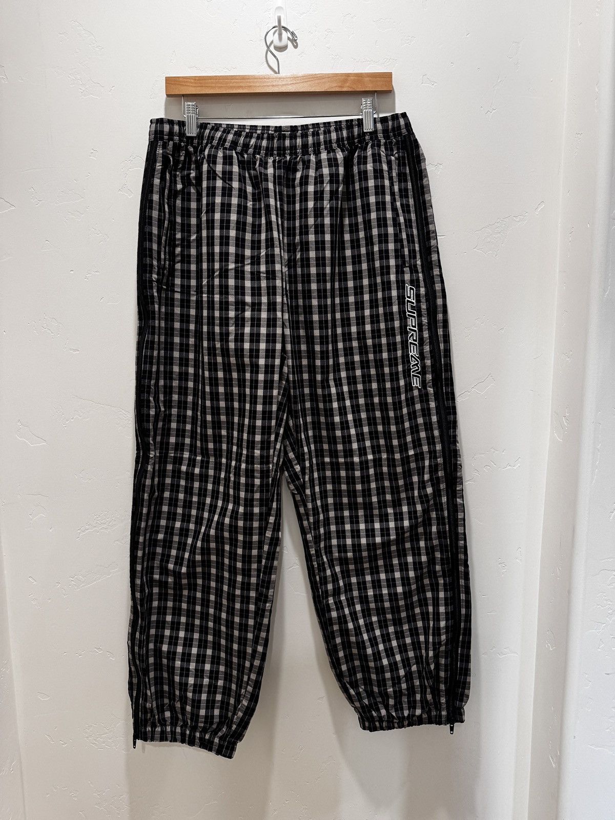 Supreme Supreme Plaid Warm Up Pant | Grailed