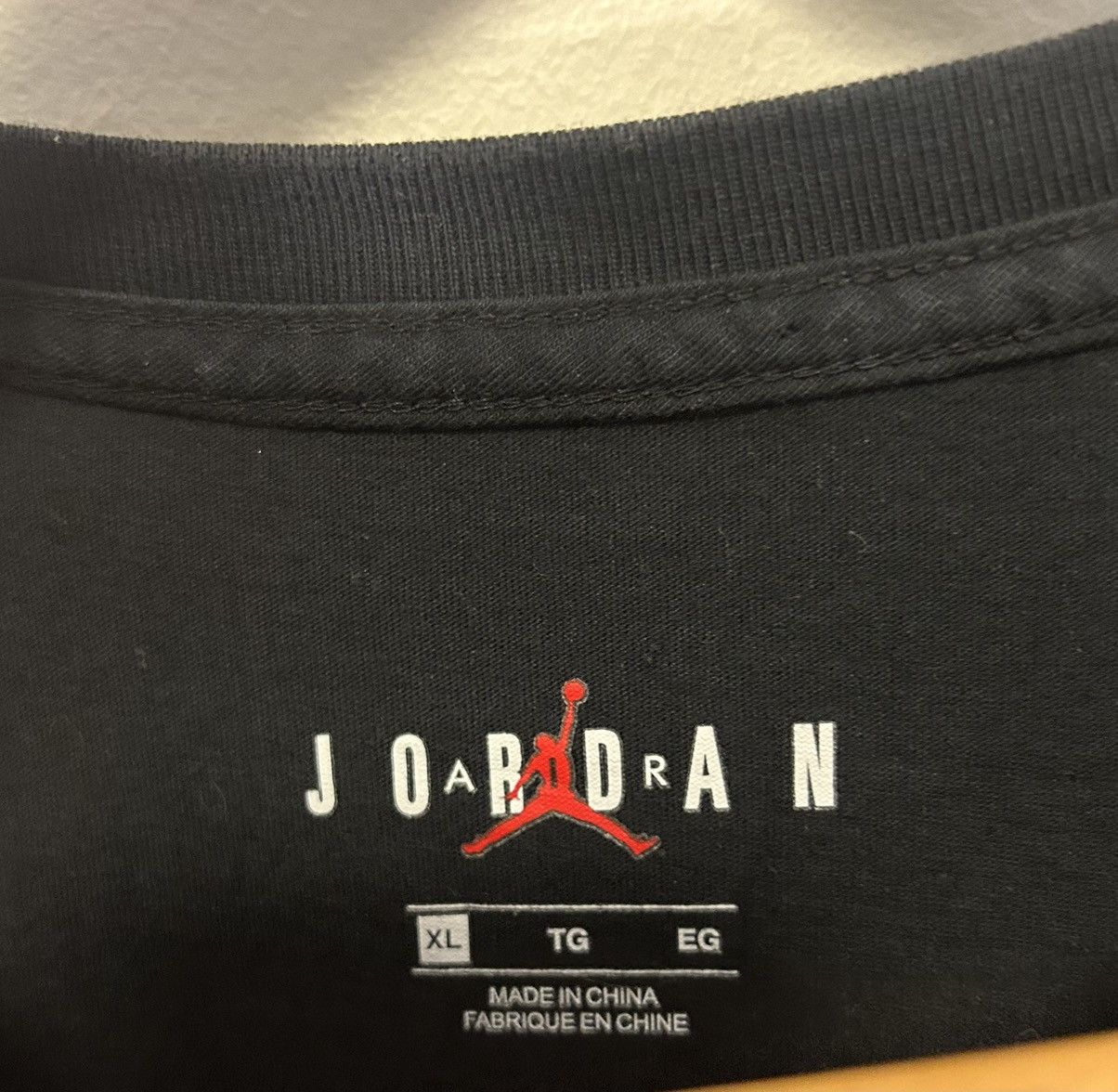Jordan Brand Air Jordan Shirt Mens XL Black Jumpman 1991 Road To Victory Size US XL / EU 56 / 4 - 7 Thumbnail
