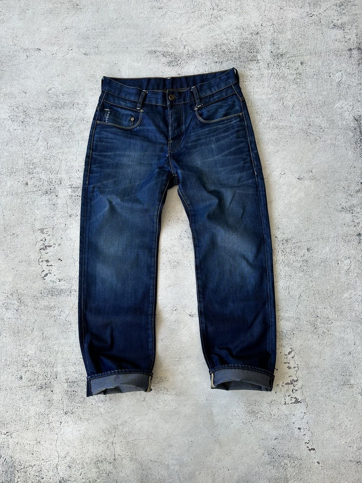 G-Star × Japanese Brand G Star Raw Denim Pants Jeans Size US 32 / EU 48 - 2 Thumbnail