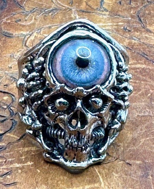 Other Axel Stocks Prosthetic Cat Eye Ring Signed Size ONE SIZE - 6 Thumbnail
