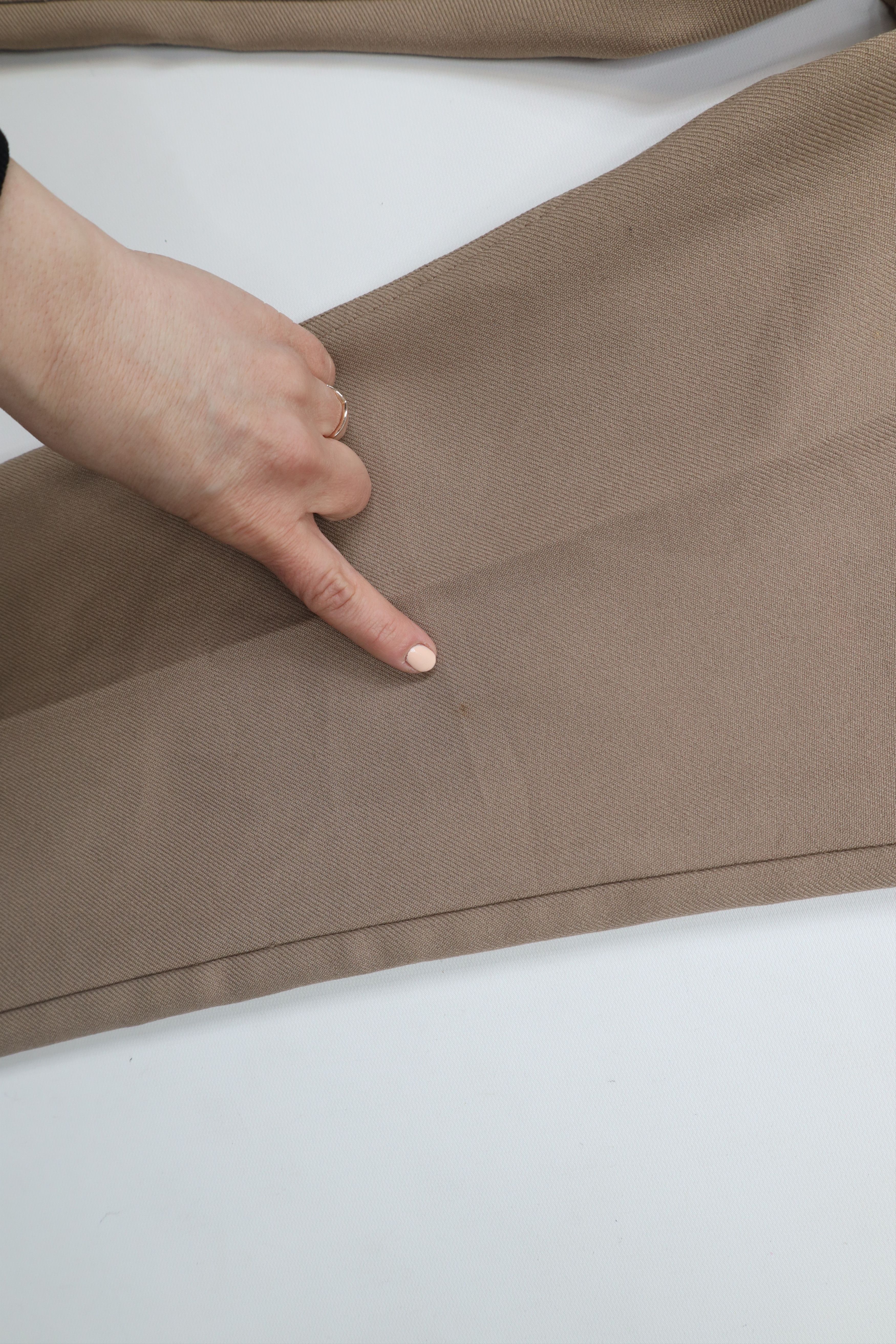 Levi's × Vintage Vintage 90s Levis Flared Wide Leg Knit Chino Pants Beige USA Size US 36 / EU 52 - 8 Thumbnail