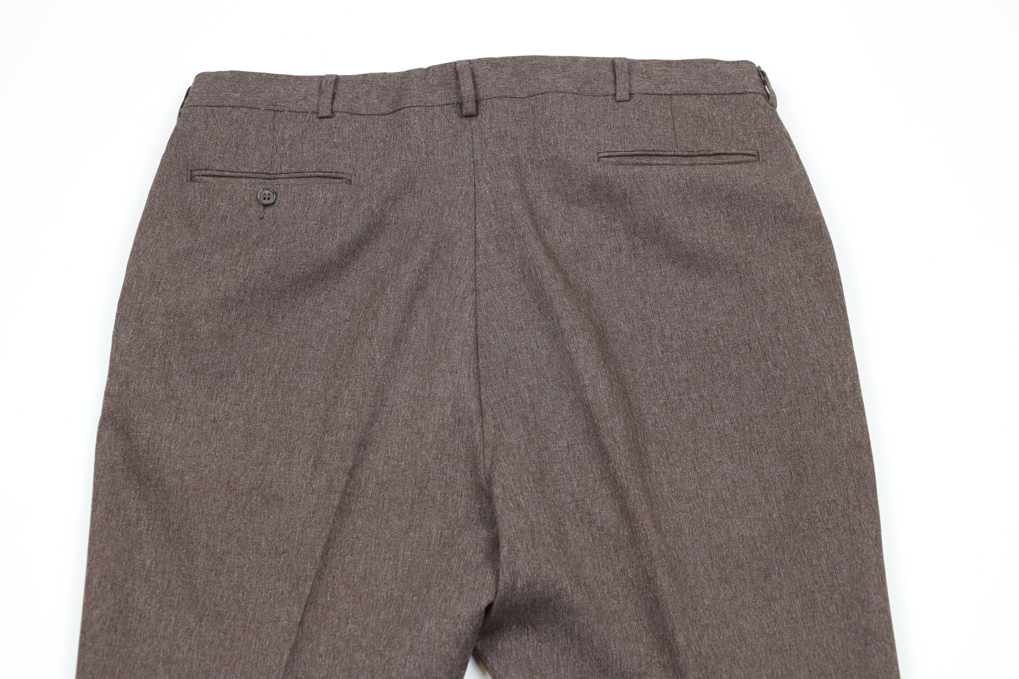 Vintage Vintage 70s Streetwear Bell Bottoms Pants Brown USA Size US 40 / EU 56 - 11 Thumbnail