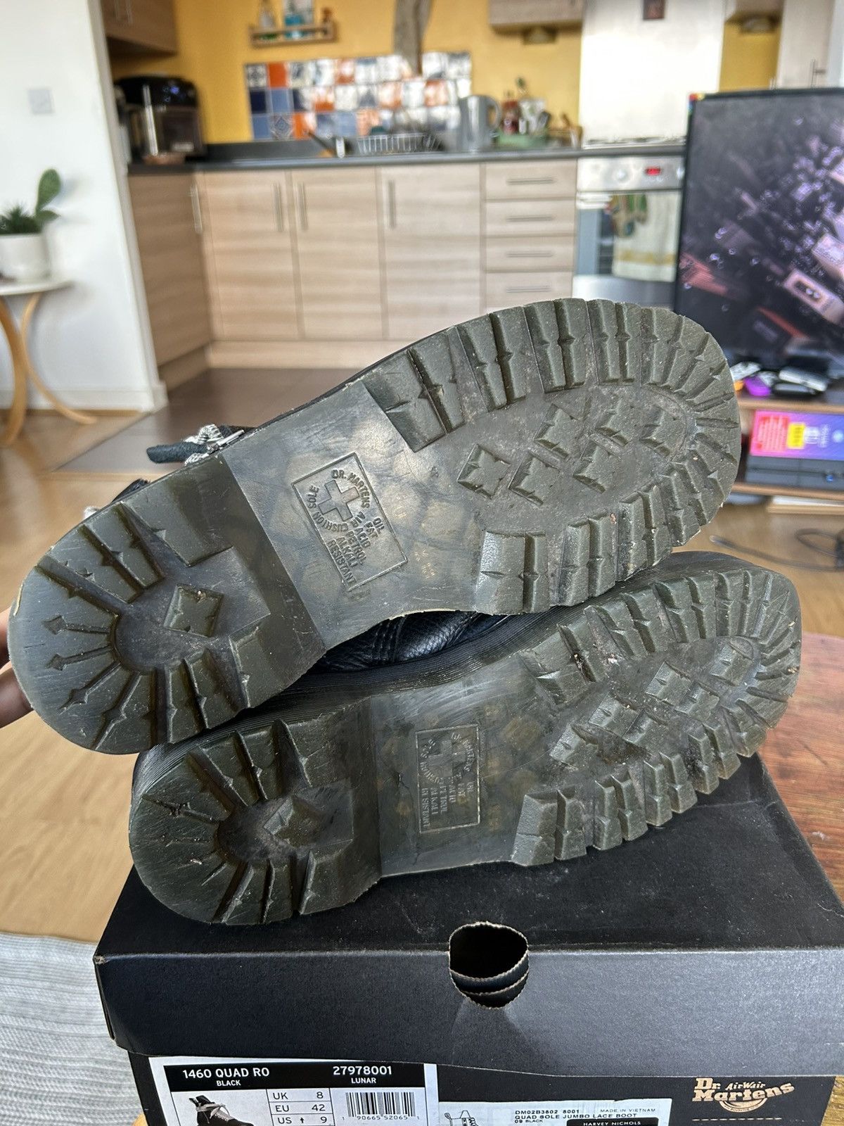 Dr. Martens × Rick Owens Dr Martens x Rick Owens Boots UK 8 Jumbo Lace Size US 9 / EU 42 - 5 Thumbnail