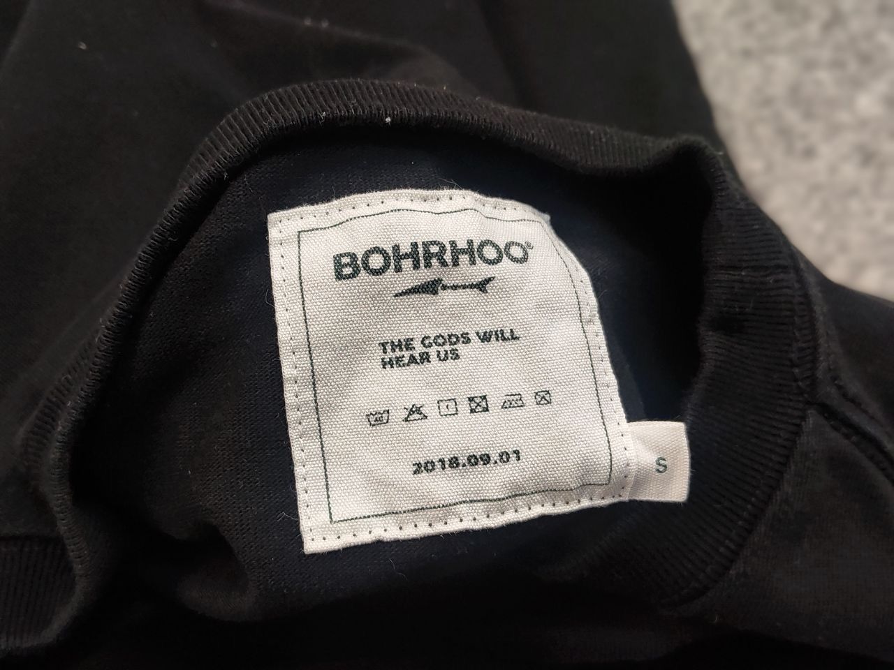 Japanese Brand Bohrhoo Japanese Oversized Black Sweatshirt Avant Garde Size US S / EU 44-46 / 1 - 16 Thumbnail