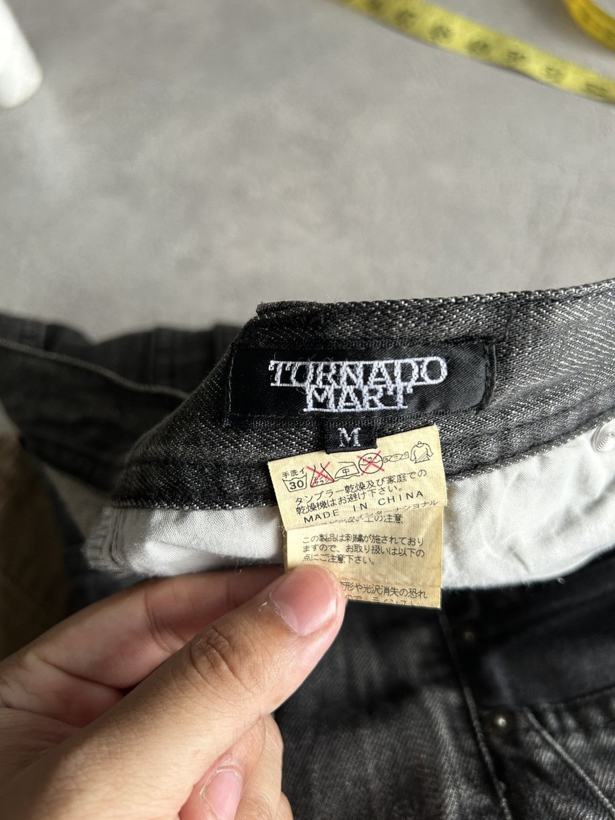 Tornado Mart ( Rare🤩 ) Tornado Mart Art Tribal Flared Jeans Size US 33 - 13 Thumbnail