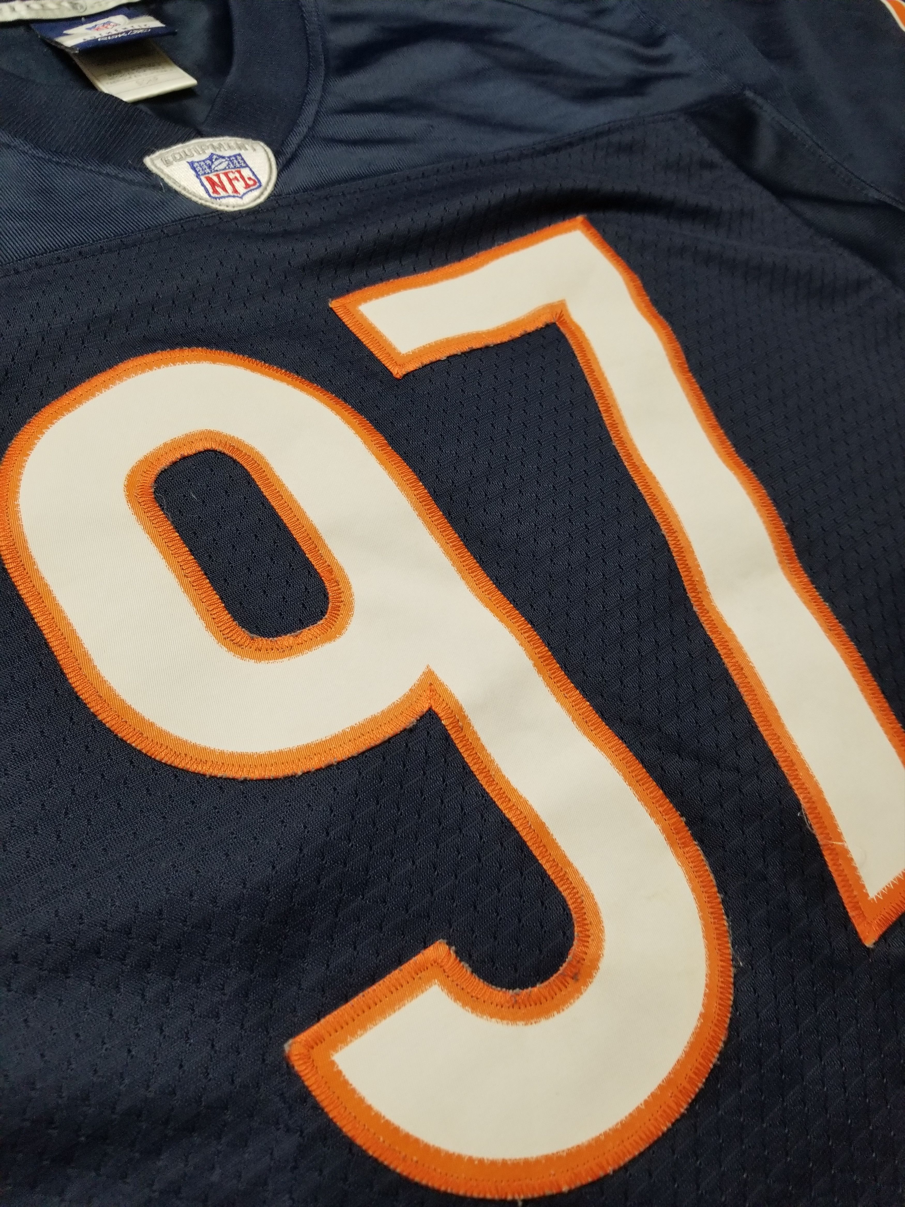 Reebok Chicago Bears Anderson #97 Embroidered NFL Football Jersey Size US S / EU 44-46 / 1 - 15 Thumbnail