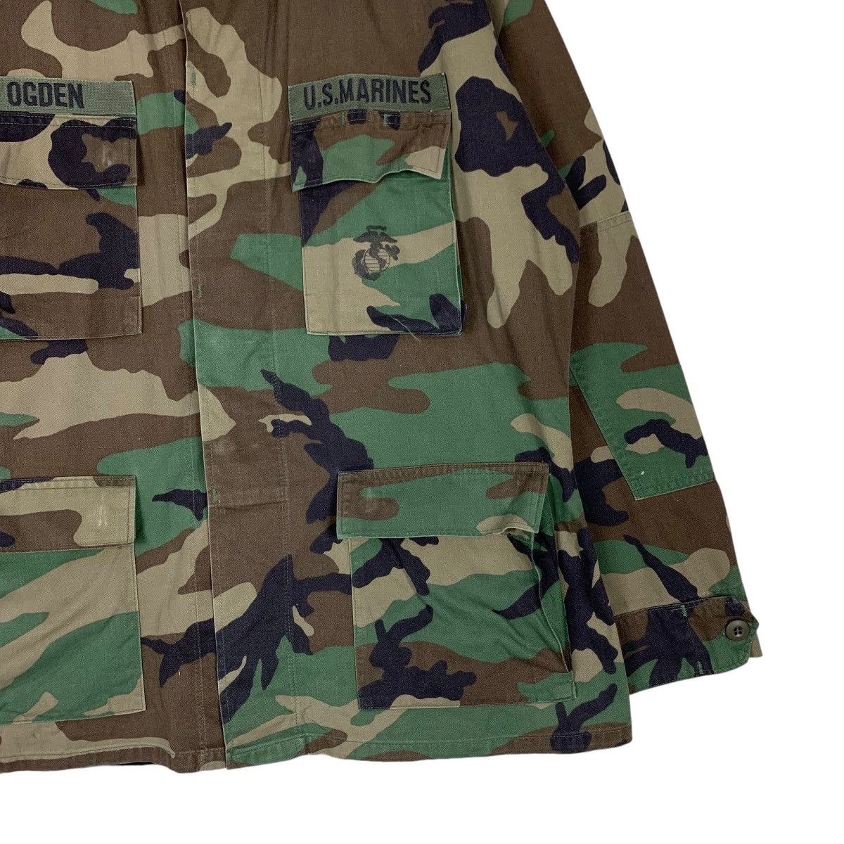 Vintage Vintage US Marines EA Industries Combat Jacket #1323-C60 Size US L / EU 52-54 / 3 - 4 Thumbnail