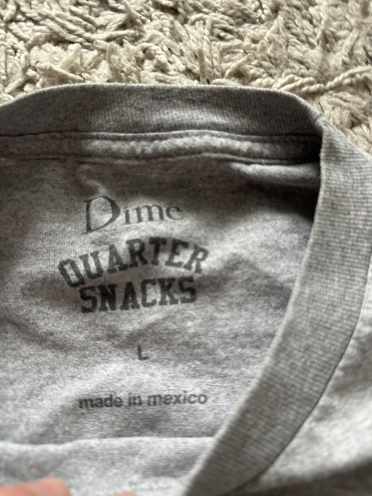Dime Dime X Quartersnacks T Shirt Size US L / EU 52-54 / 3 - 5 Thumbnail