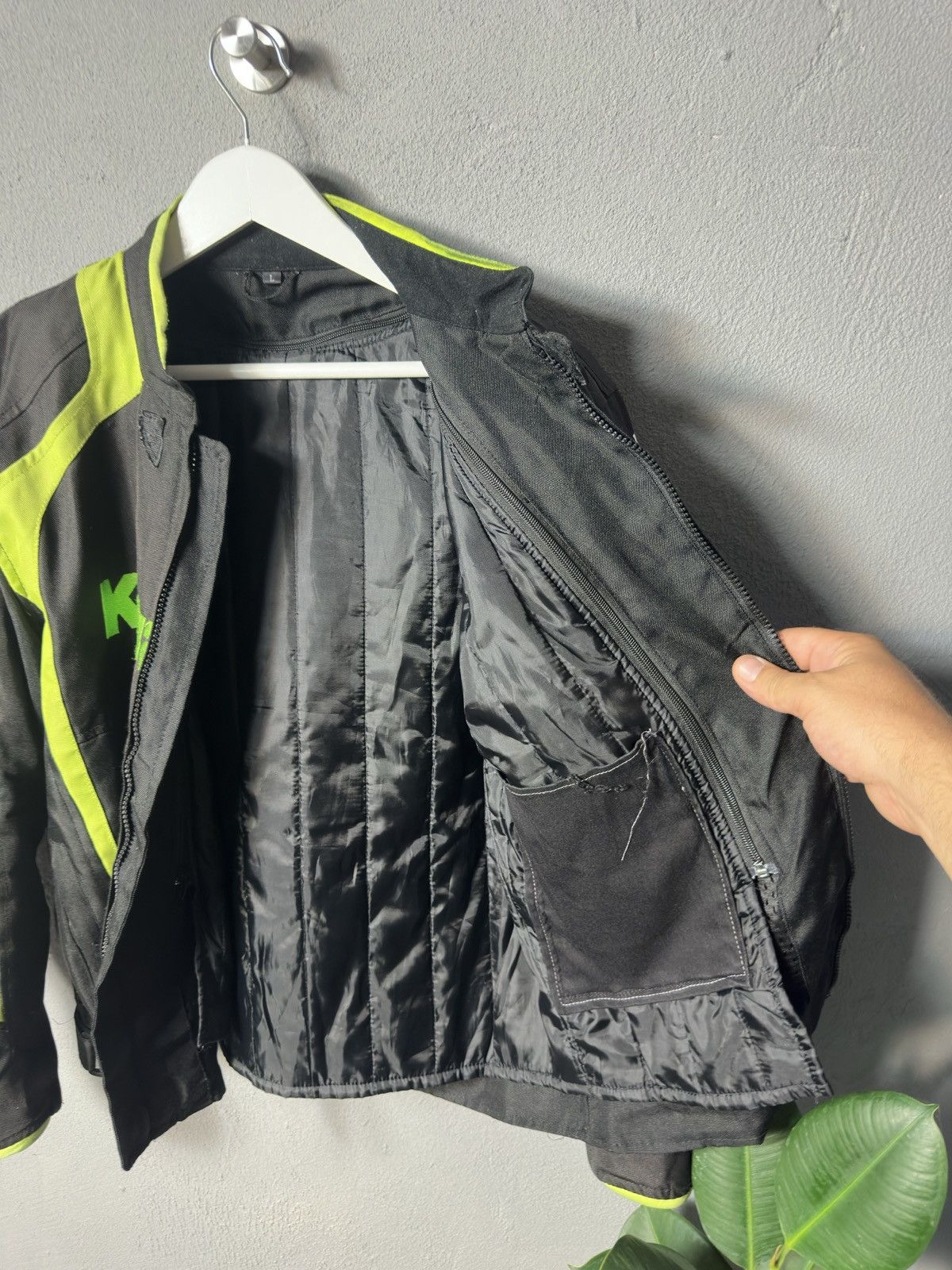 NASCAR × Vintage Kawasaki Racing Jacket Size US L / EU 52-54 / 3 - 8 Thumbnail