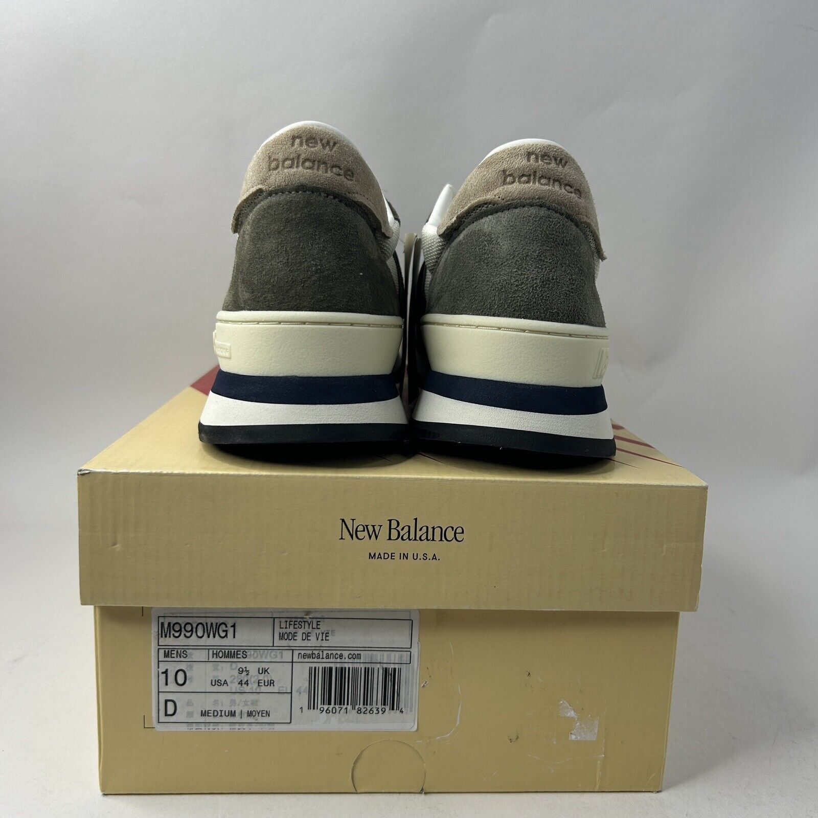 New Balance New Balance 990v1 x Teddy Santis MiUSA “Blue Grey” 2024 Size US 10 / EU 43 - 4 Thumbnail