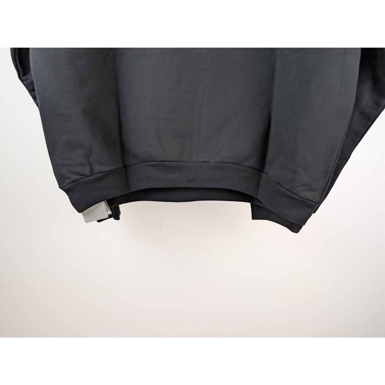 Balenciaga o1rshd1 Gaffer Molleton Archetype Large Fit Hoodie in Black Size US XXL / EU 58 / 5 - 12 Thumbnail