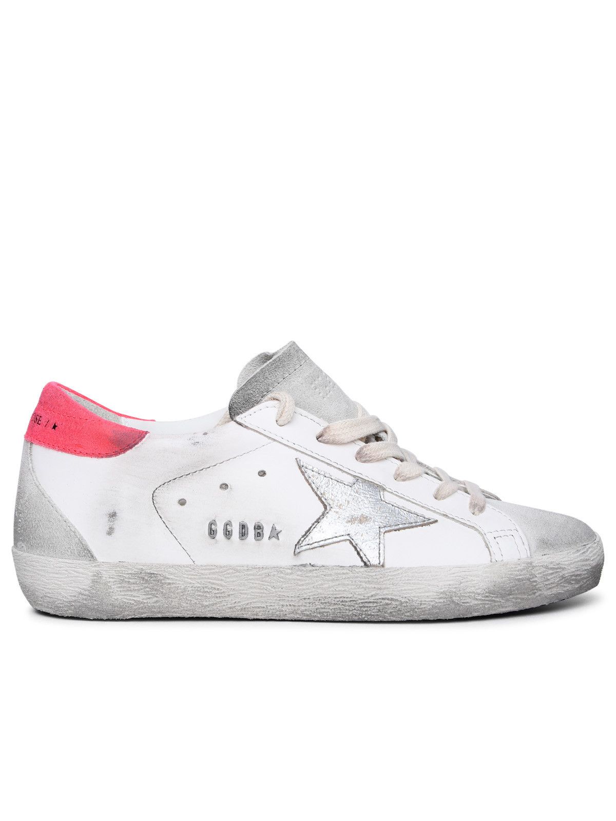 image of Golden Goose 'super-Star Classic' White Leather Sneakers, Women's (Size 5)