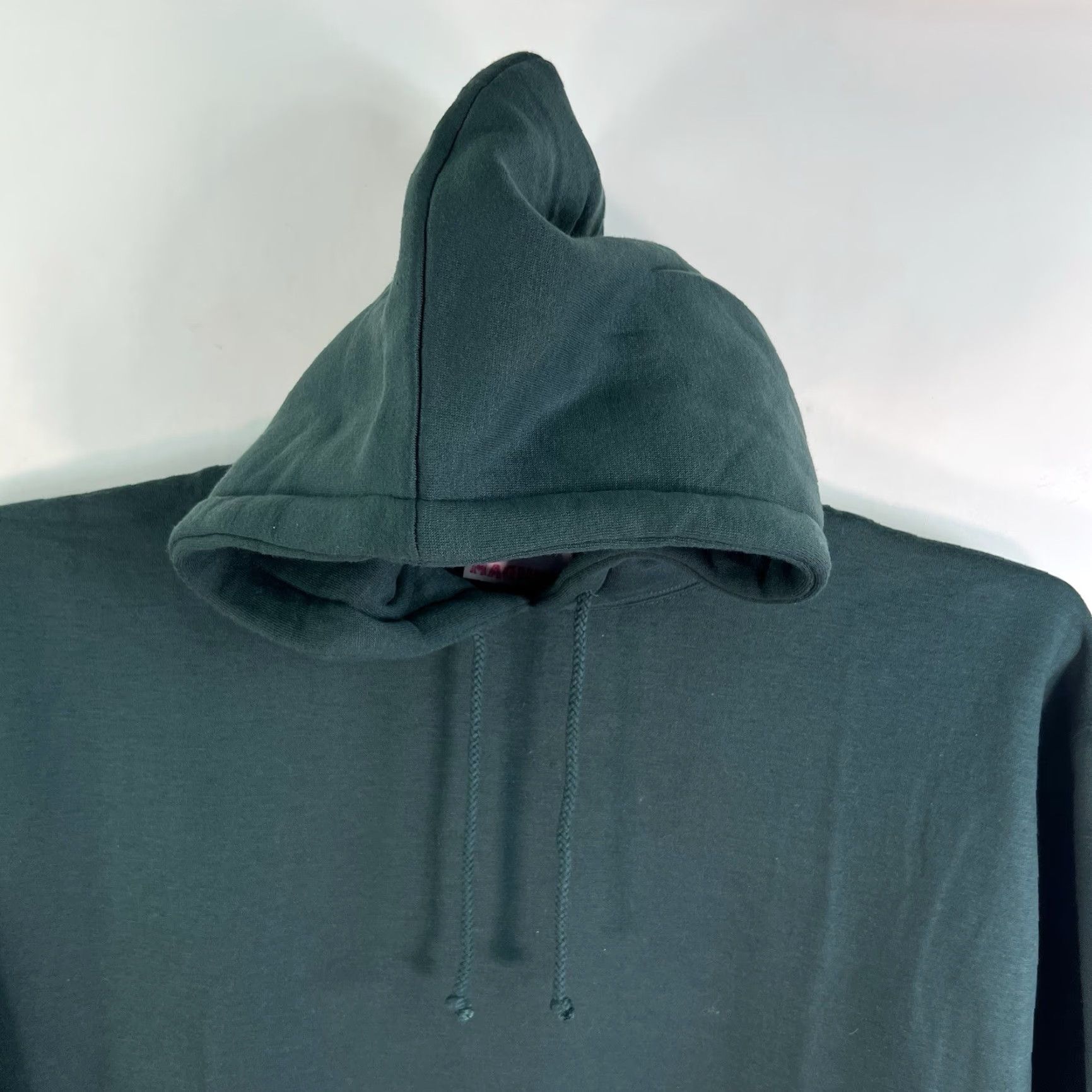 Vintage VINTAGE - Note: Magnum Hooded Pullover Sweatshirt - Mens - 3XL - Green - Hoodie, Sweatshirt - 3XL Mens Green Hoodie Sweatshirt Size US XXL / EU 58 / 5 - 3 Thumbnail