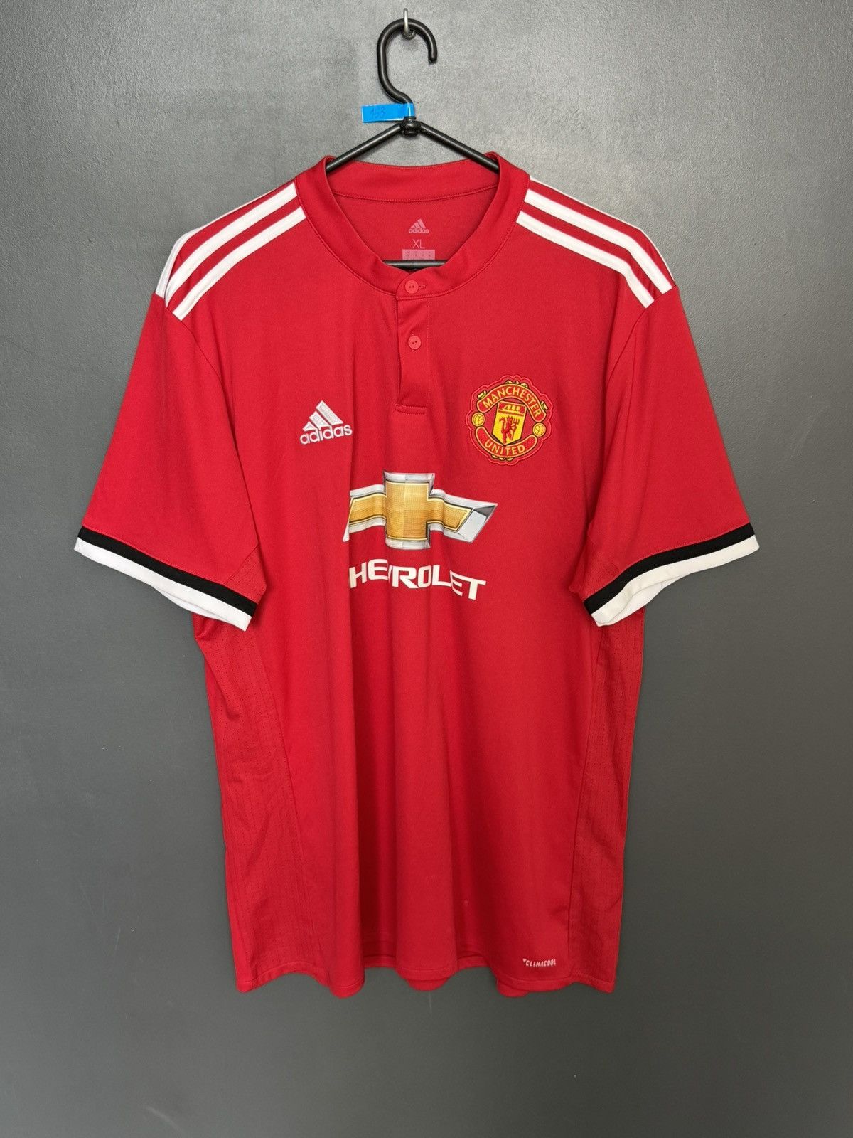 Adidas Manchester United 17/18 Home Football Jersey T-Shirt Size US XL / EU 56 / 4 - 1 Thumbnail