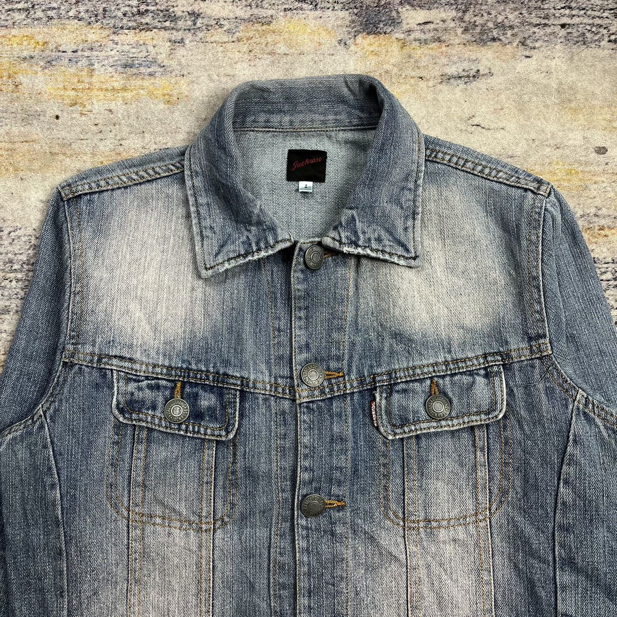 JACKROSE × Japanese Brand × Le Grande Bleu (L.G.B.) Jackrose washed denim jacket Size US M / EU 48-50 / 2 - 3 Thumbnail