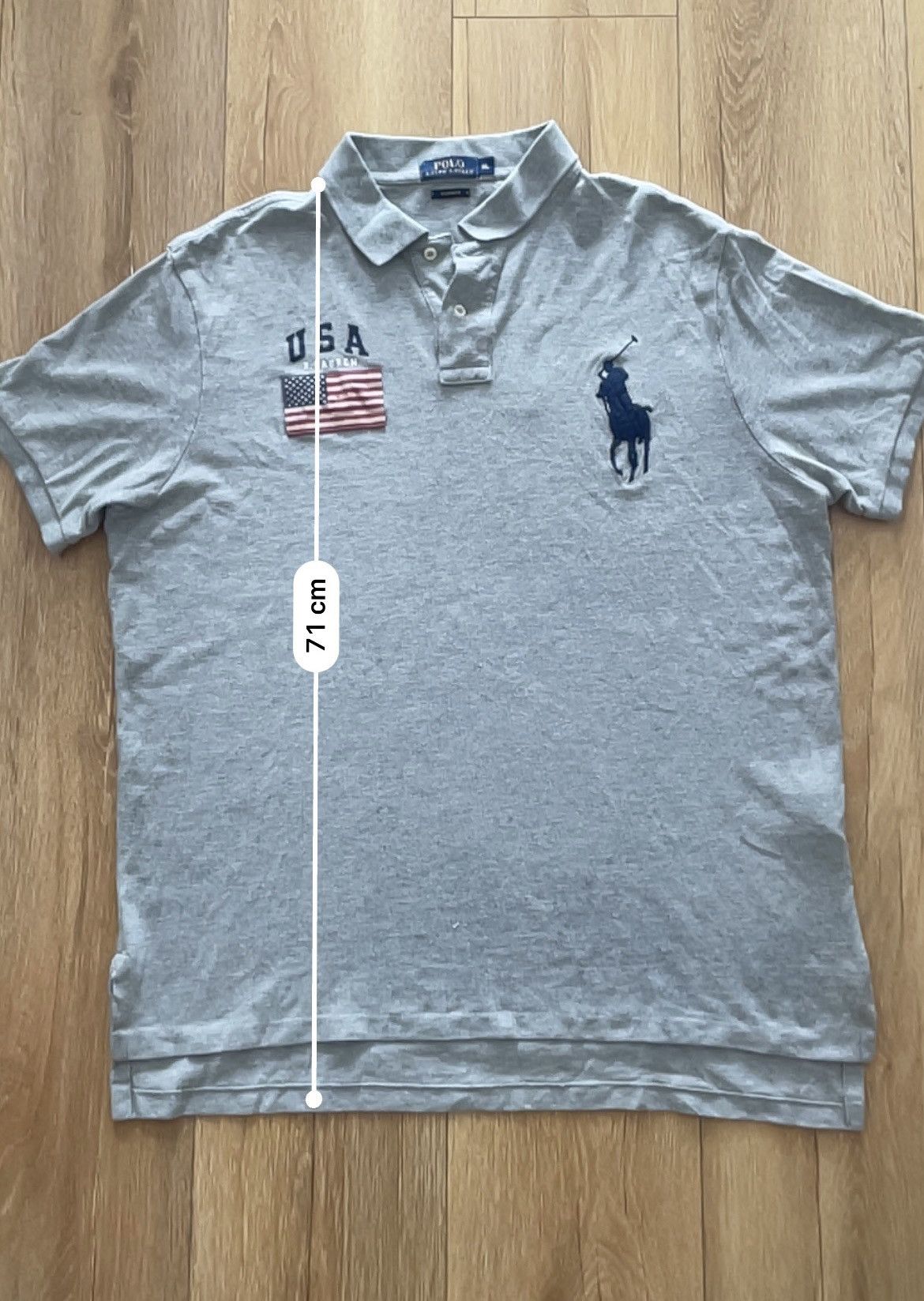 Polo Ralph Lauren Polo Ralph Lauren USA Flag Polo – Custom Fit – Size XL Size US XL / EU 56 / 4 - 7 Thumbnail