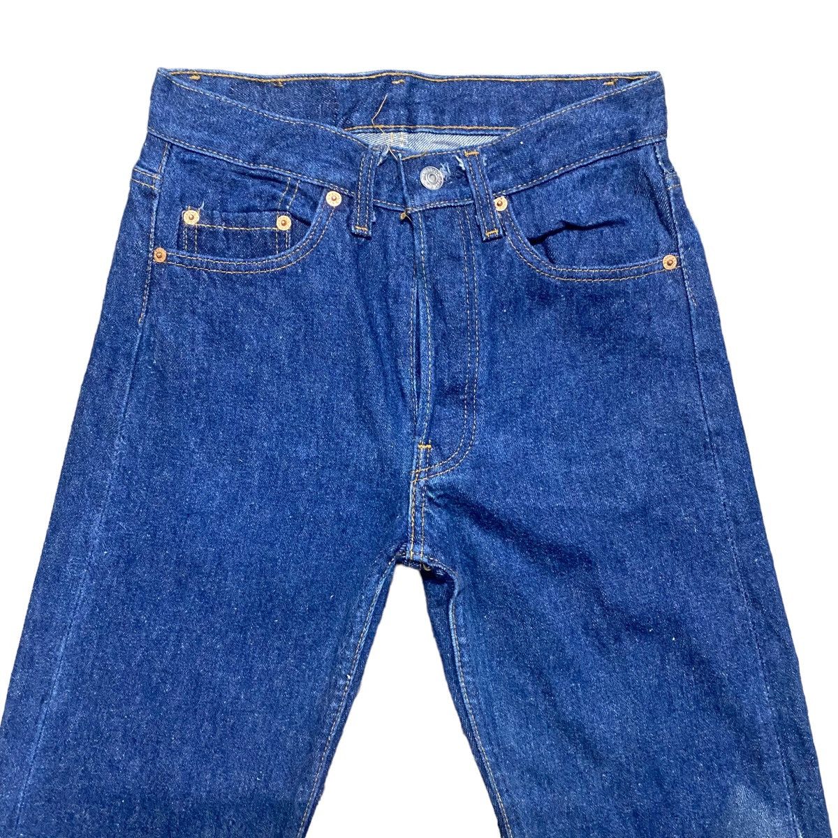 Levi's Vintage 80s Levis 501xx Dark Blue Jeans Size US 26 / EU 42 - 3 Thumbnail