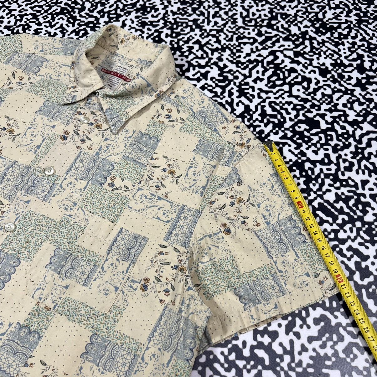 Sixty Vintage Y2K Miss Sixty Hawaiian Kapital Style Abstract Shirt Size US XL / EU 56 / 4 - 15 Thumbnail