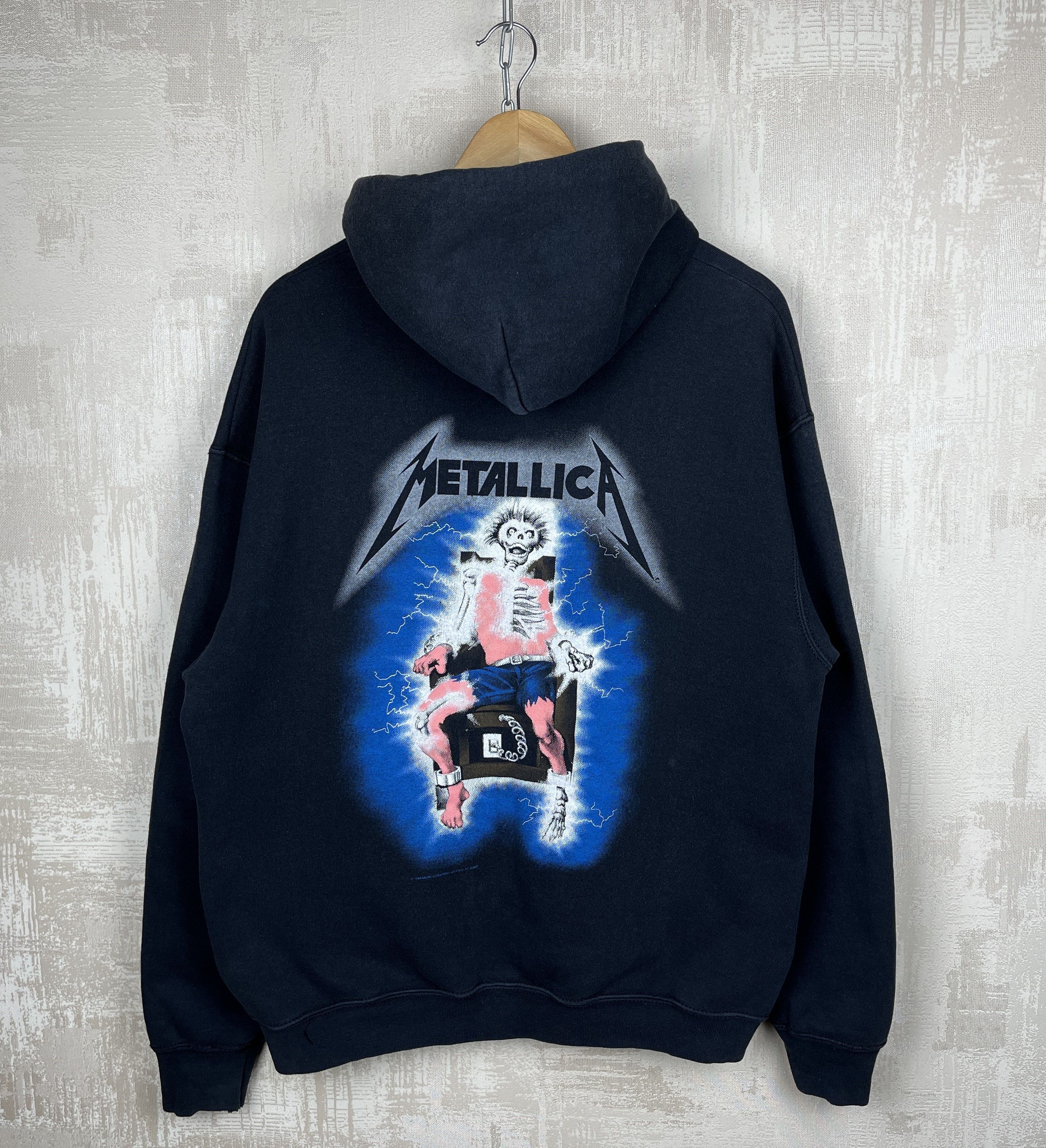 Band Tees Vintage 1994 Metallica "Ride The Lighting" Giant 90's Hoodie Size US XL / EU 56 / 4 - 1 Thumbnail