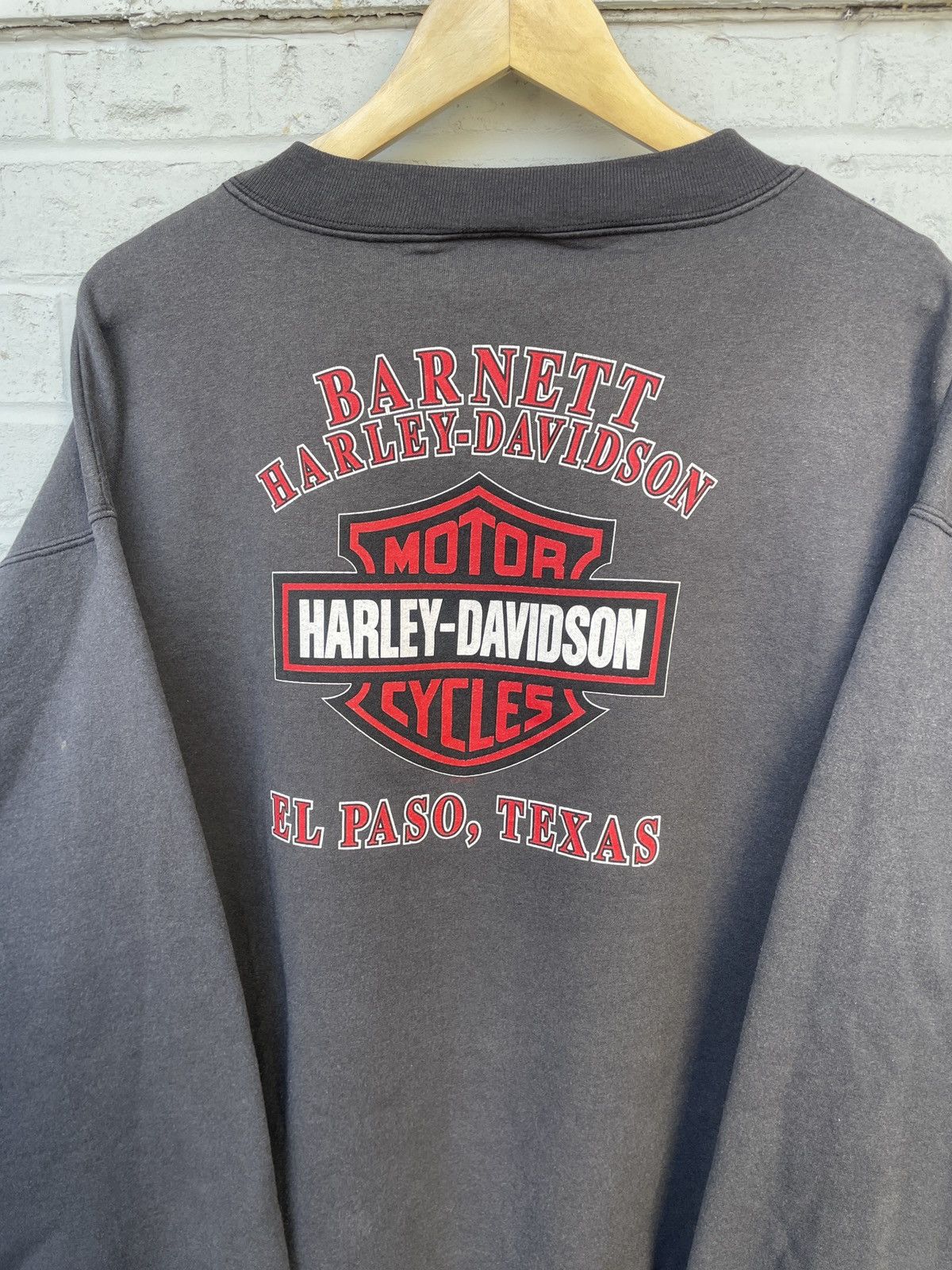 Harley Davidson Faded Harley Davidson Tribal Snake Crewneck Size US XXL / EU 58 / 5 - 9 Thumbnail