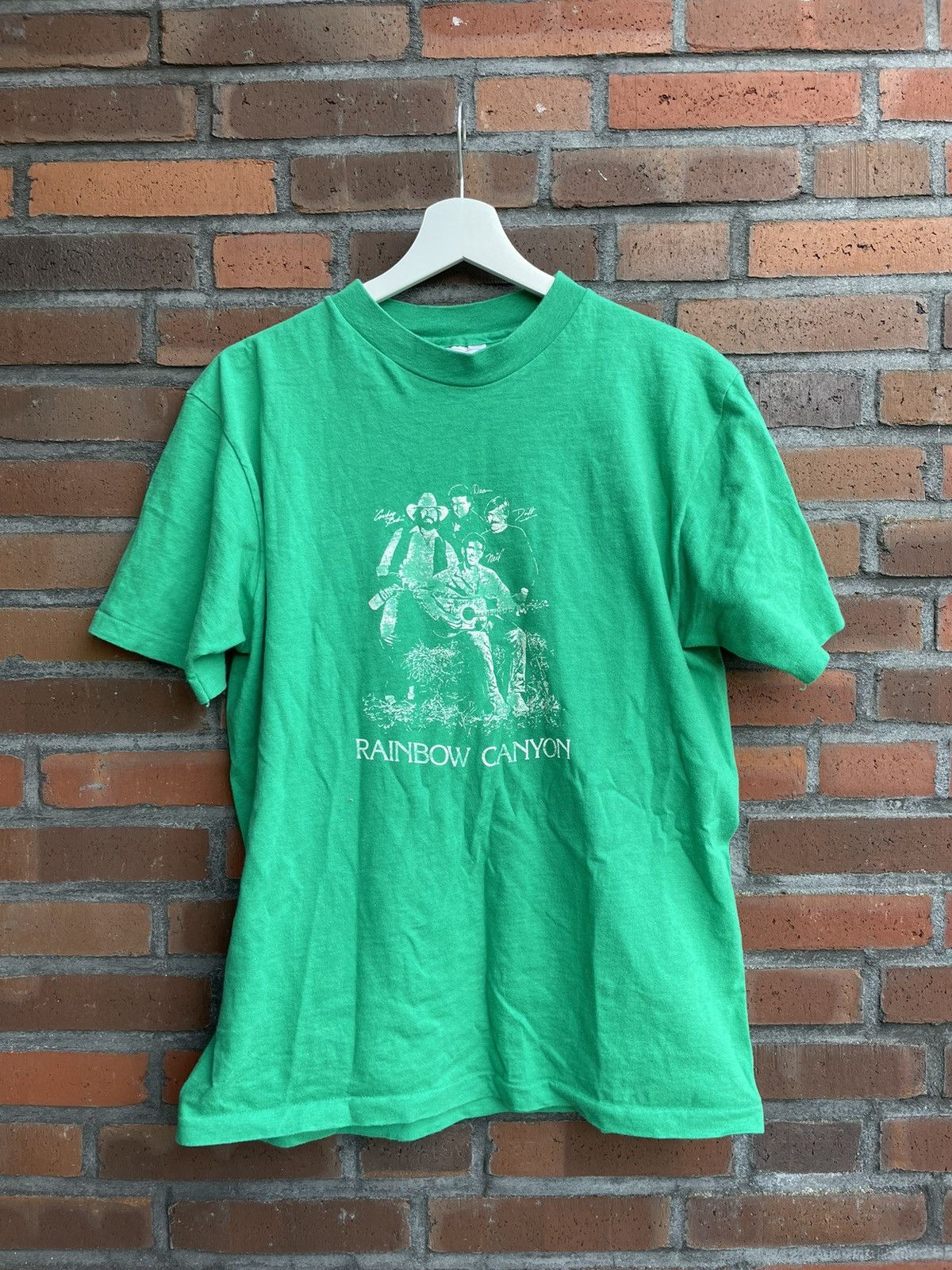 Hanes × Vintage Rainbow Canyon Band T-Shirt Vintage Hanes Beefy Size US L / EU 52-54 / 3 - 1 Thumbnail
