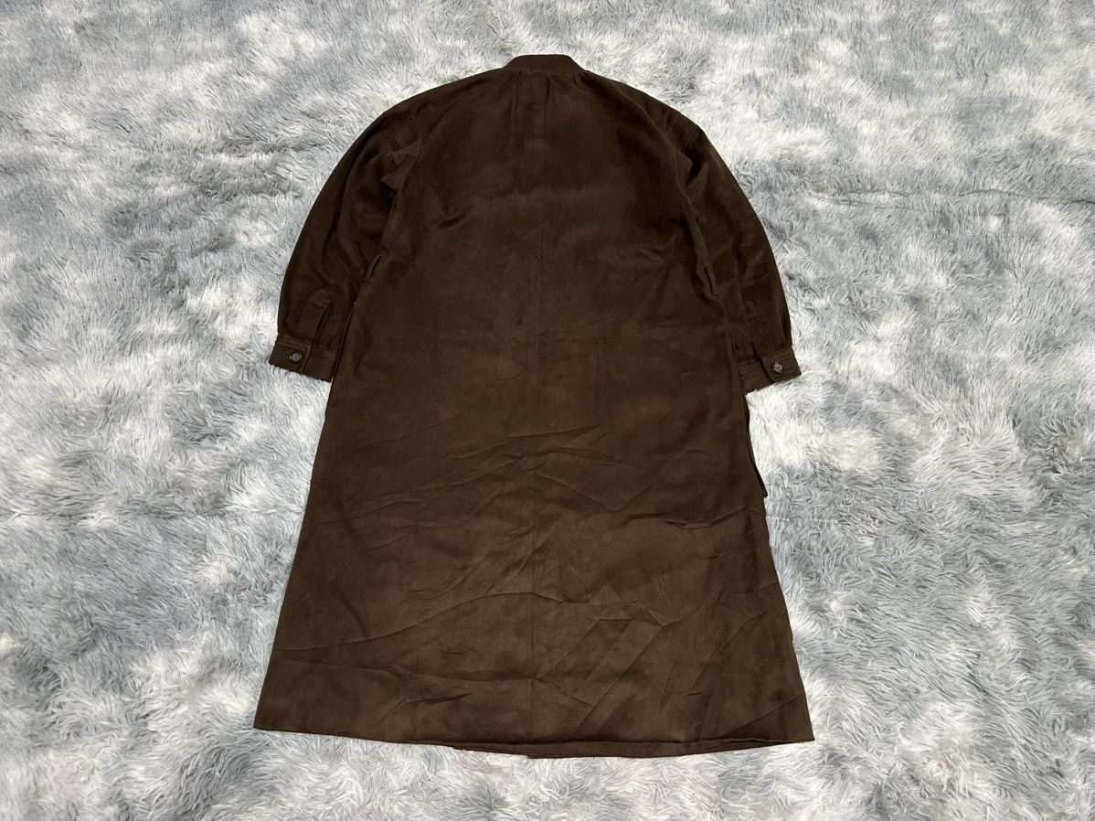 Yves Saint Laurent 🔥Vintage Yves Saint Laurent Toray Coat Long Jacket Collarles Size US L / EU 52-54 / 3 - 17 Thumbnail