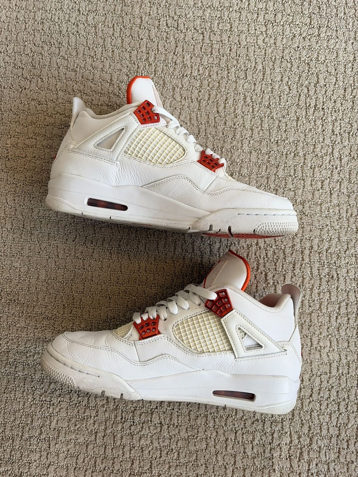 Jordan Brand Jordan 4 metallic orange Size US 9.5 / EU 42-43 - 3 Thumbnail