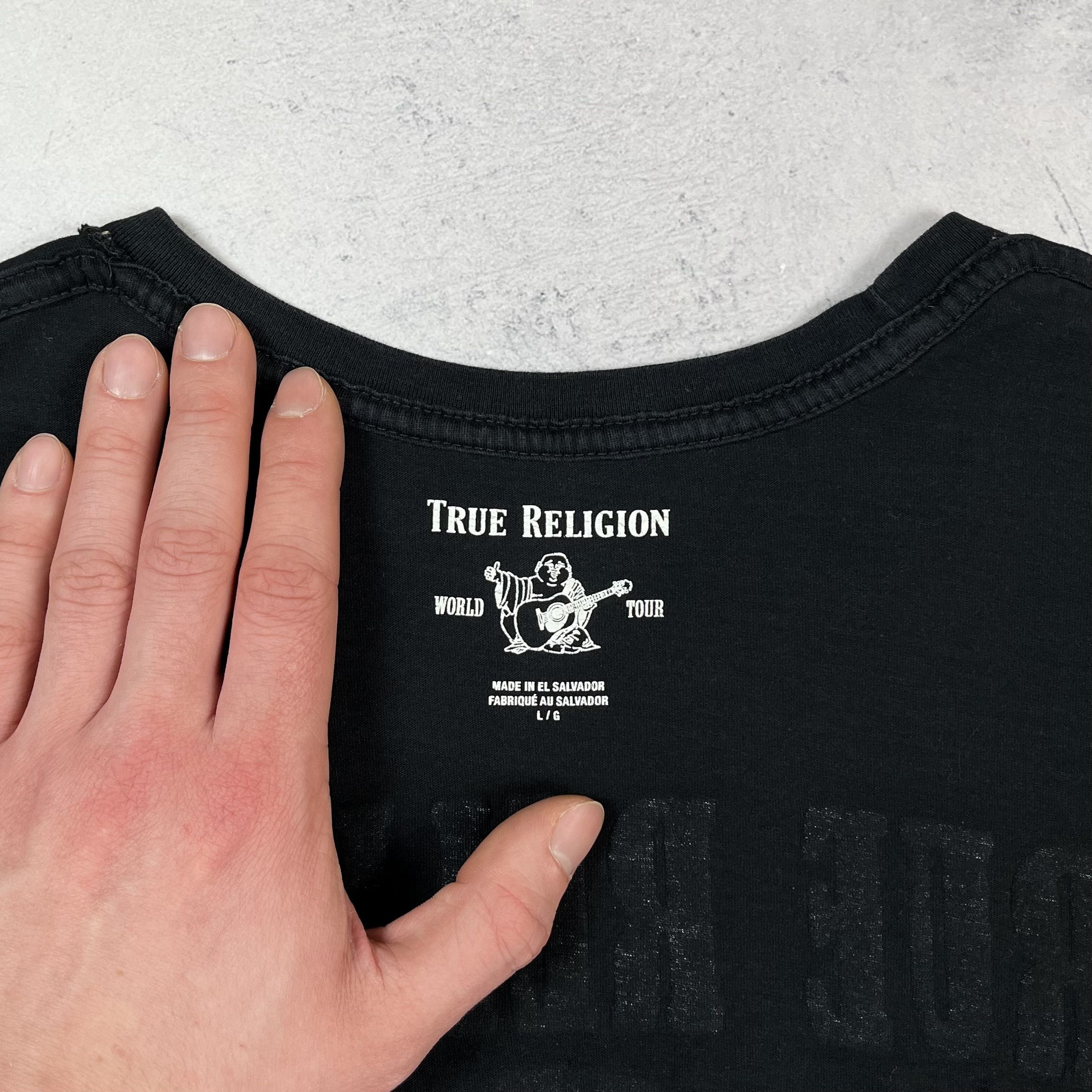 True Religion True Religion Buddha Y2K Big Logo Japanese T Shirt Size US L / EU 52-54 / 3 - 16 Thumbnail