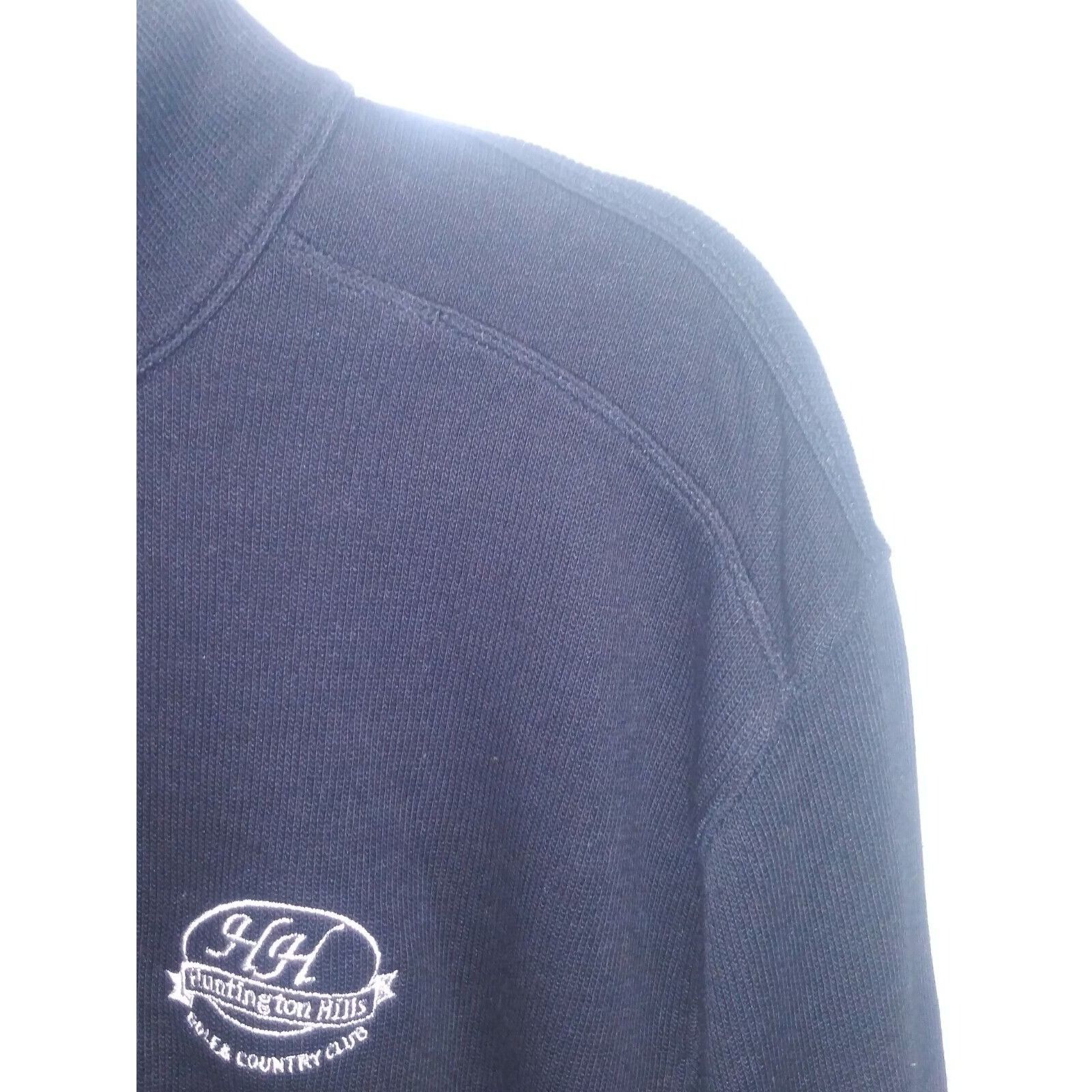 Designer Divots Sweater pullover Mens Sz L Huntington Hills Golf Club Size US L / EU 52-54 / 3 - 5 Thumbnail