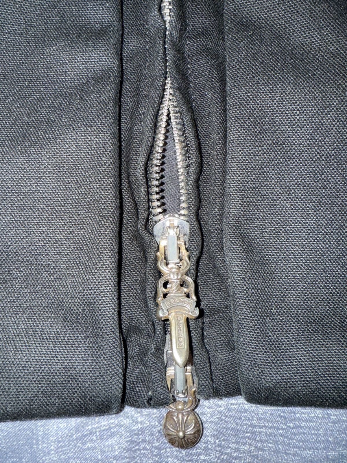 Chrome Hearts Chrome heart zip up script made in Hollywood work jacket Size US M / EU 48-50 / 2 - 6 Thumbnail