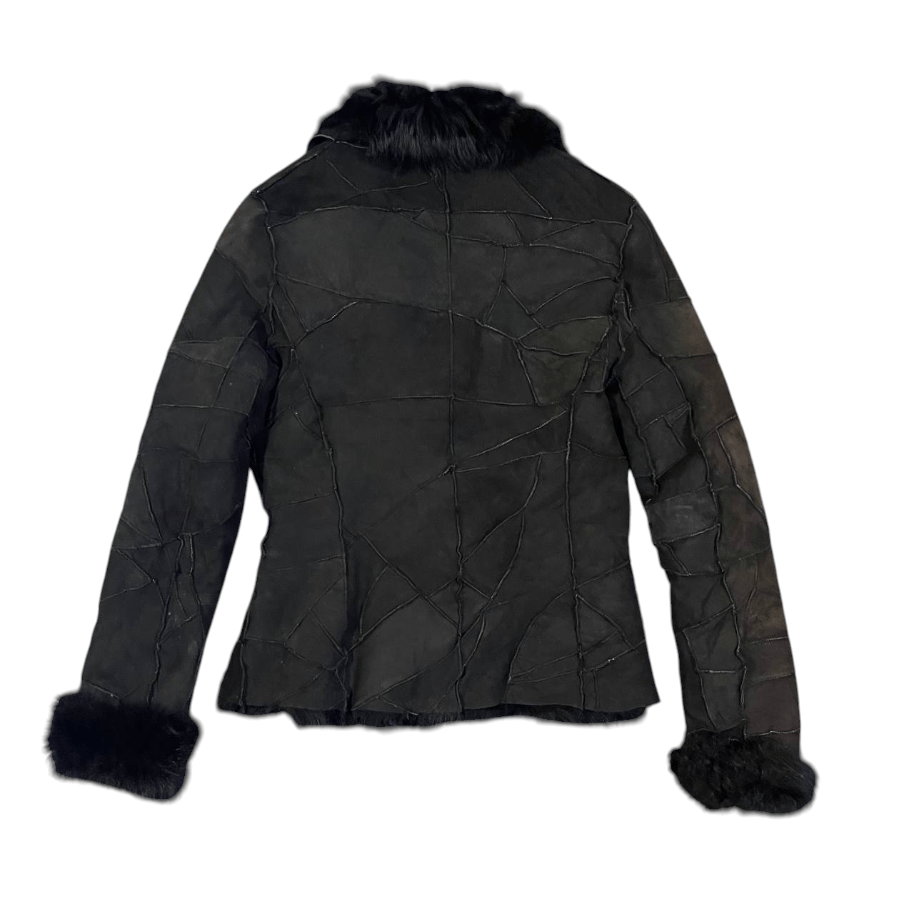 Issey Miyake Issey Miyake Inspired Patchwork Leather Fur Jacket Size M / US 6-8 / IT 42-44 - 14 Thumbnail
