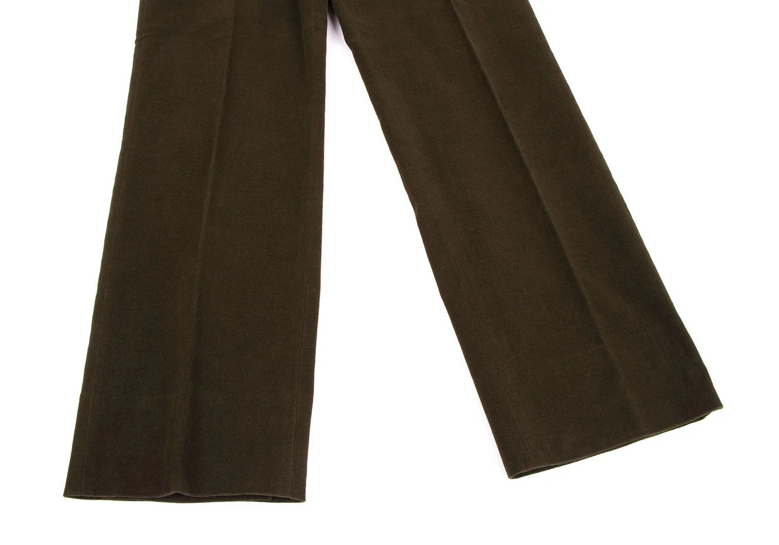 Issey Miyake Stretch Cotton Tapered Pants in Khaki Size US 32 / EU 48 - 7 Thumbnail