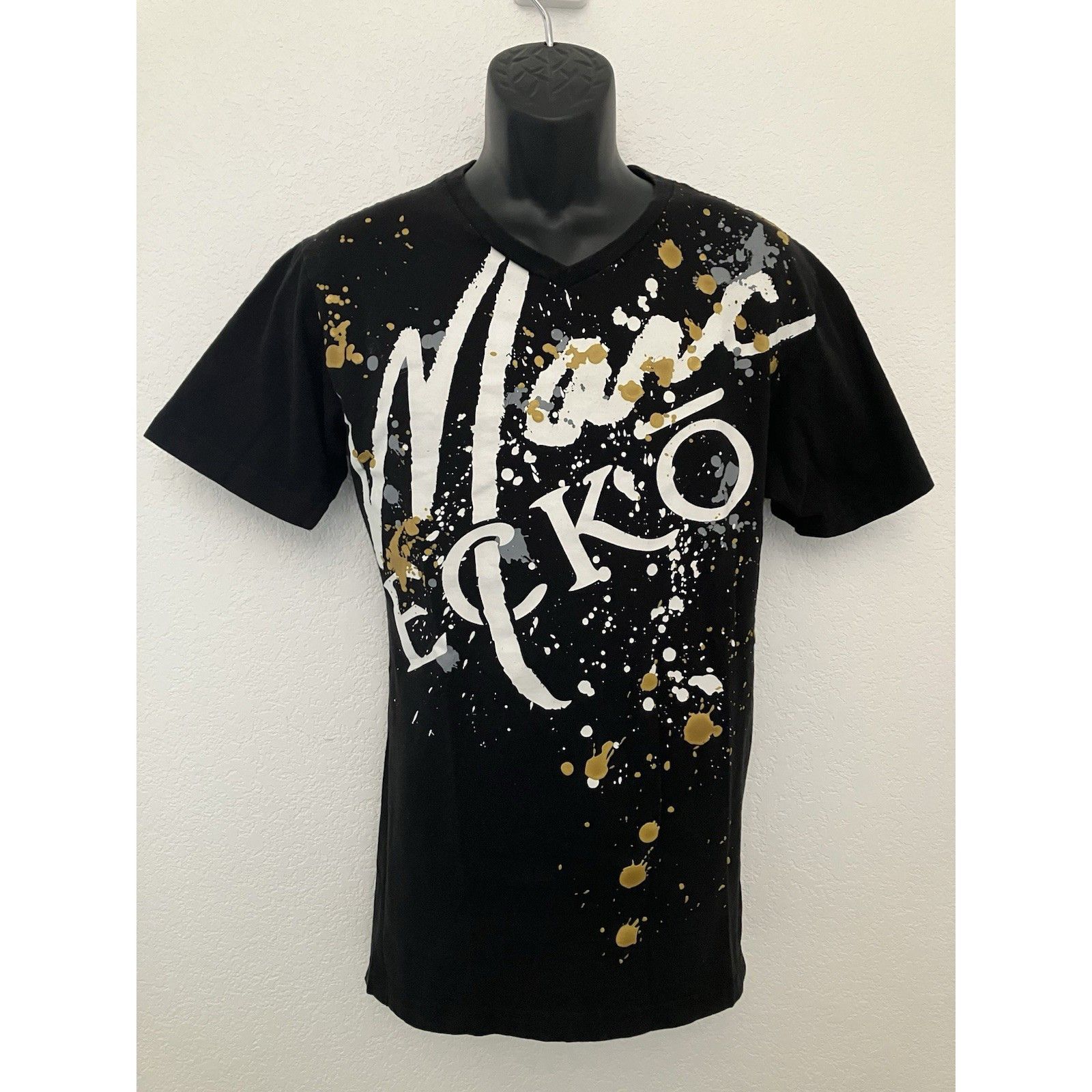 Other Mark Ecko Cut Sew Splatter Script S/S Tee Retro Y2K Style Bl Size US M / EU 48-50 / 2 - 1 Thumbnail
