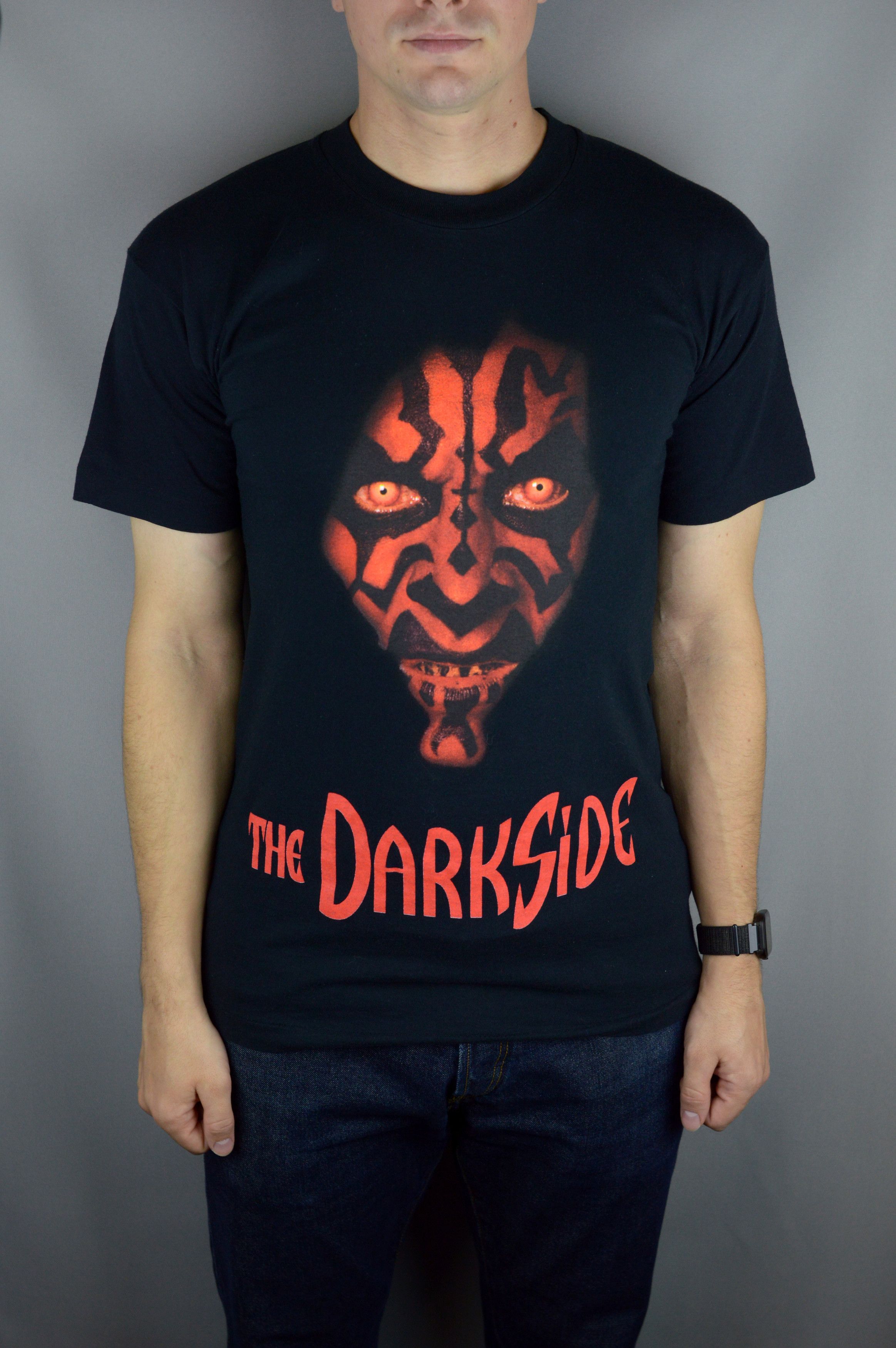 Vintage Vintage Star Wars Darkside 90s t shirt Size US M / EU 48-50 / 2 - 1 Thumbnail