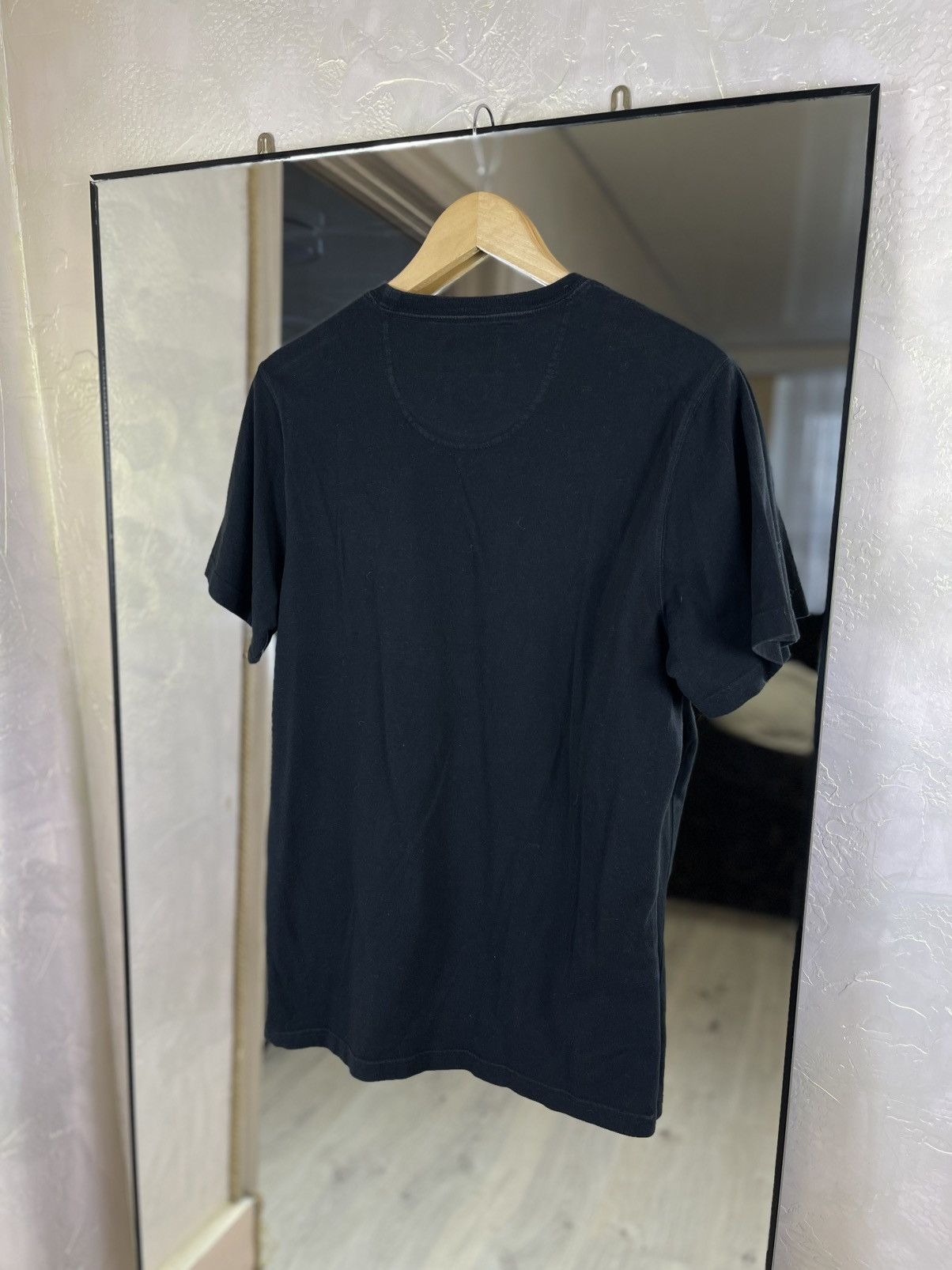 Barbour Barbour International Block Logo Tee Tailored Fit Black Blue Size US M / EU 48-50 / 2 - 9 Thumbnail