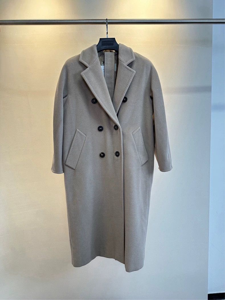 Max Mara Max Mara 101801 Classic double-sided woolen loose coat Size S / US 4 / IT 40 - 1 Thumbnail