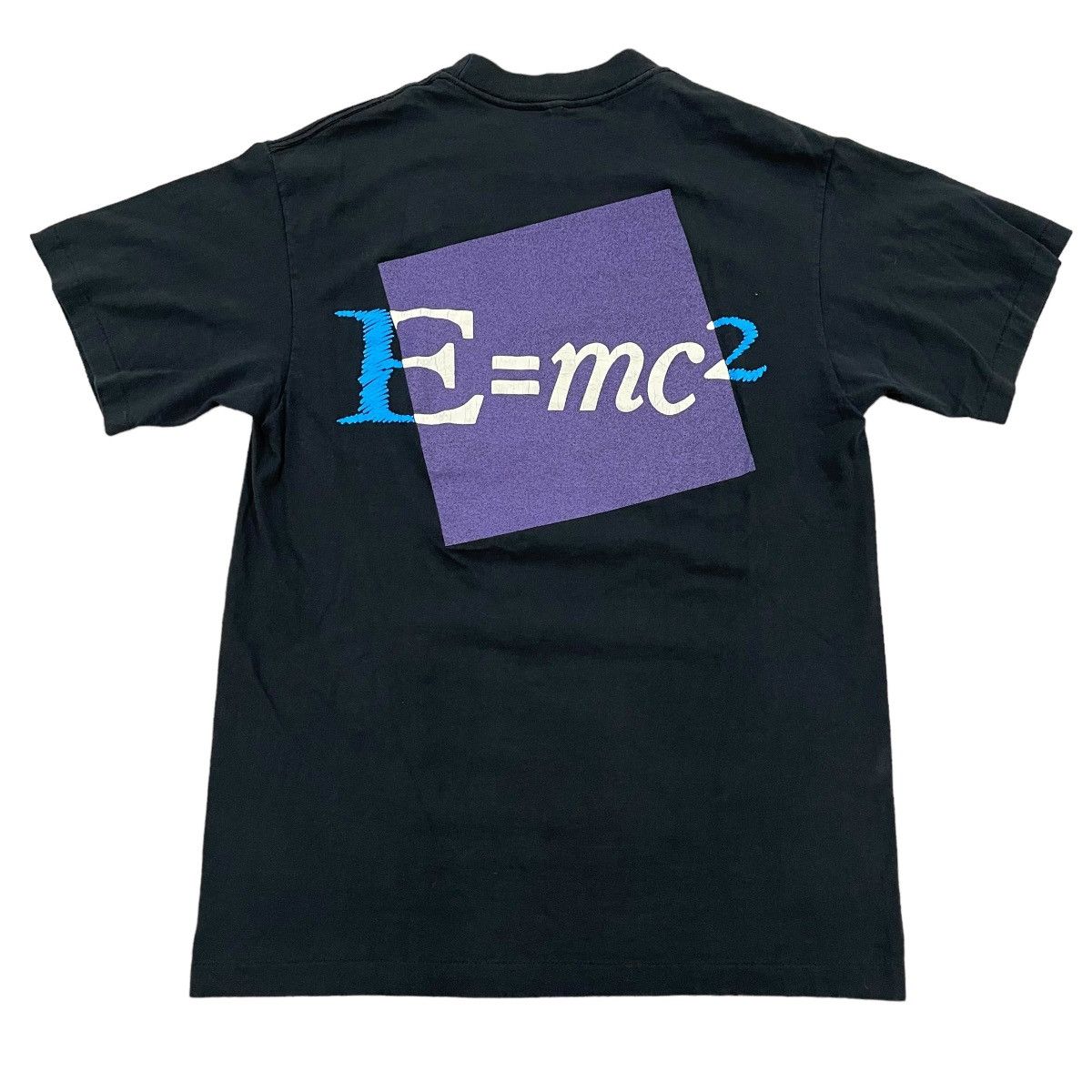 Vintage Vintage NWOT Albert Einstein E=MC2 Tee Size US L / EU 52-54 / 3 - 3 Thumbnail