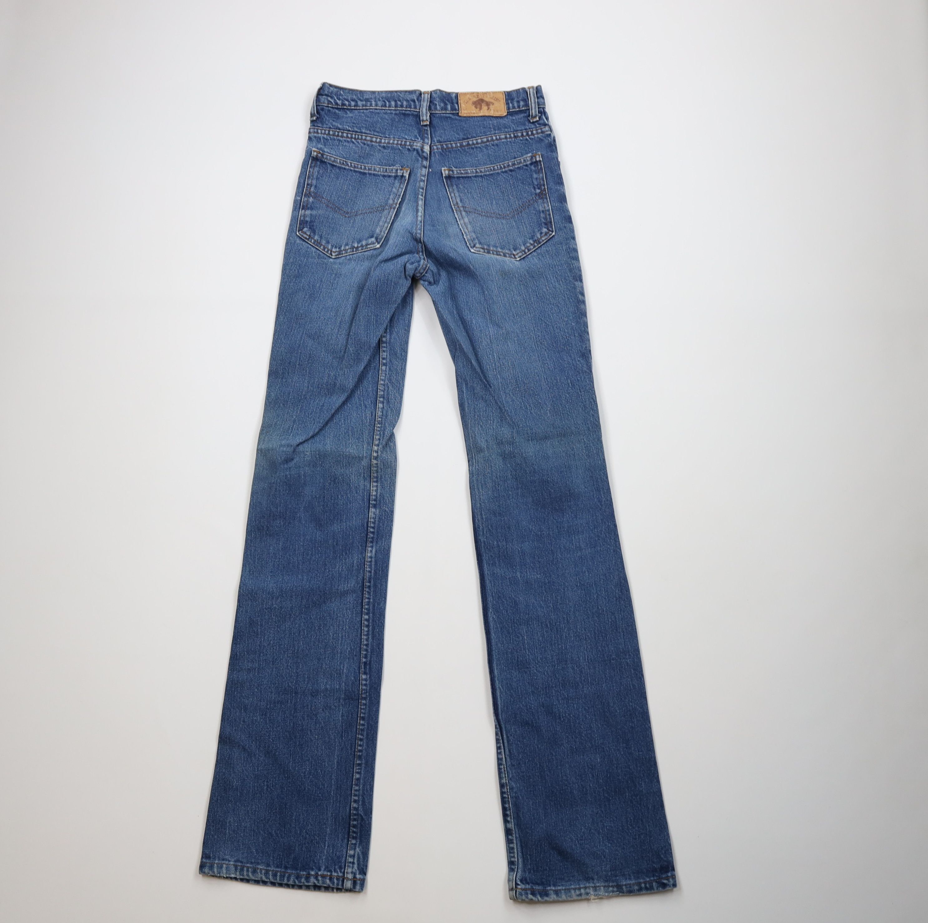 Vintage Vintage 70s Streetwear Western Flared Denim Jeans Blue USA Size US 29 - 11 Thumbnail