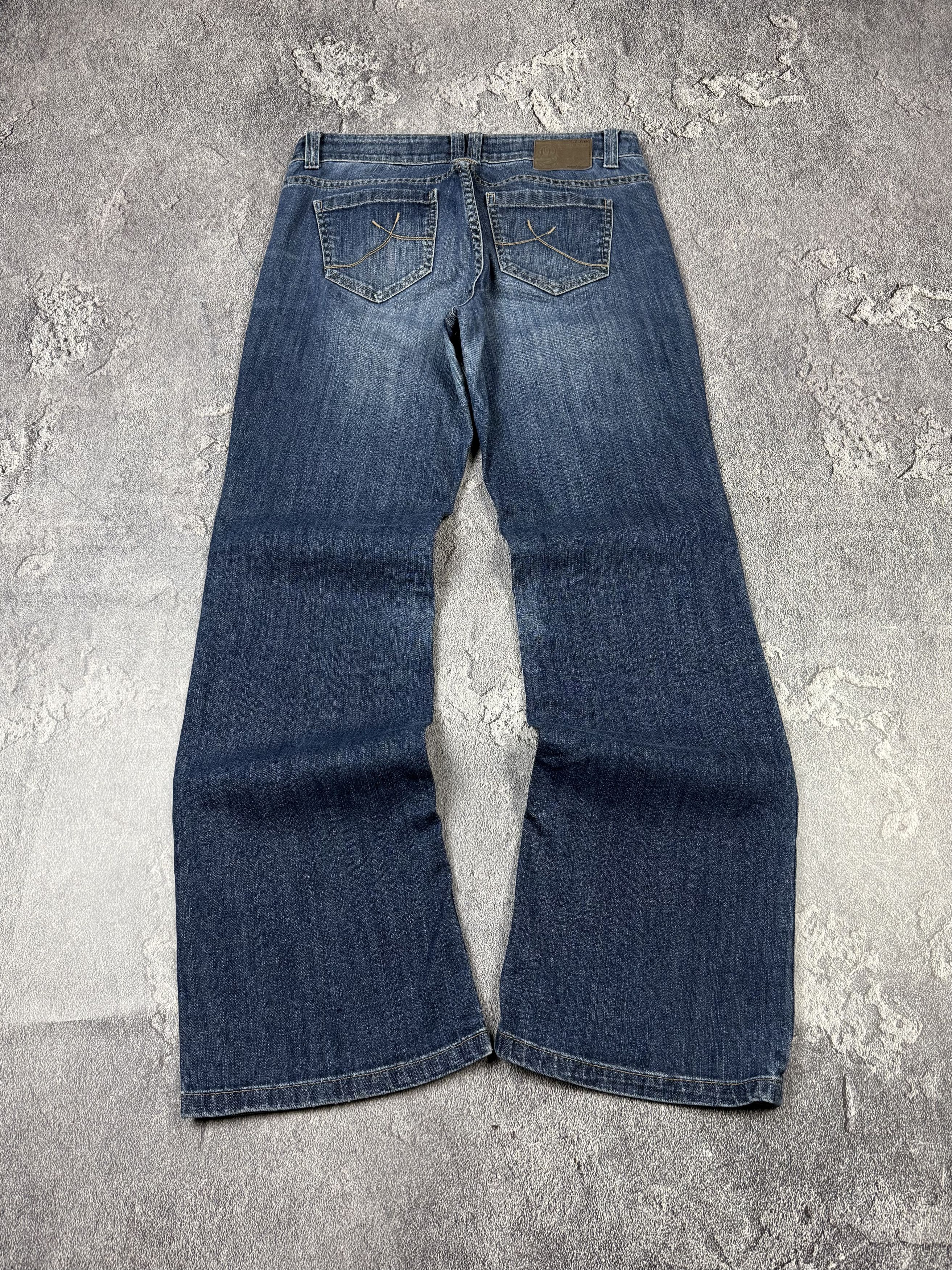 If Six Was Nine Y2K Flared Bootcut 2000s Vibe Jeans Streetwear Size 26" / US 2 / IT 38 - 1 Thumbnail