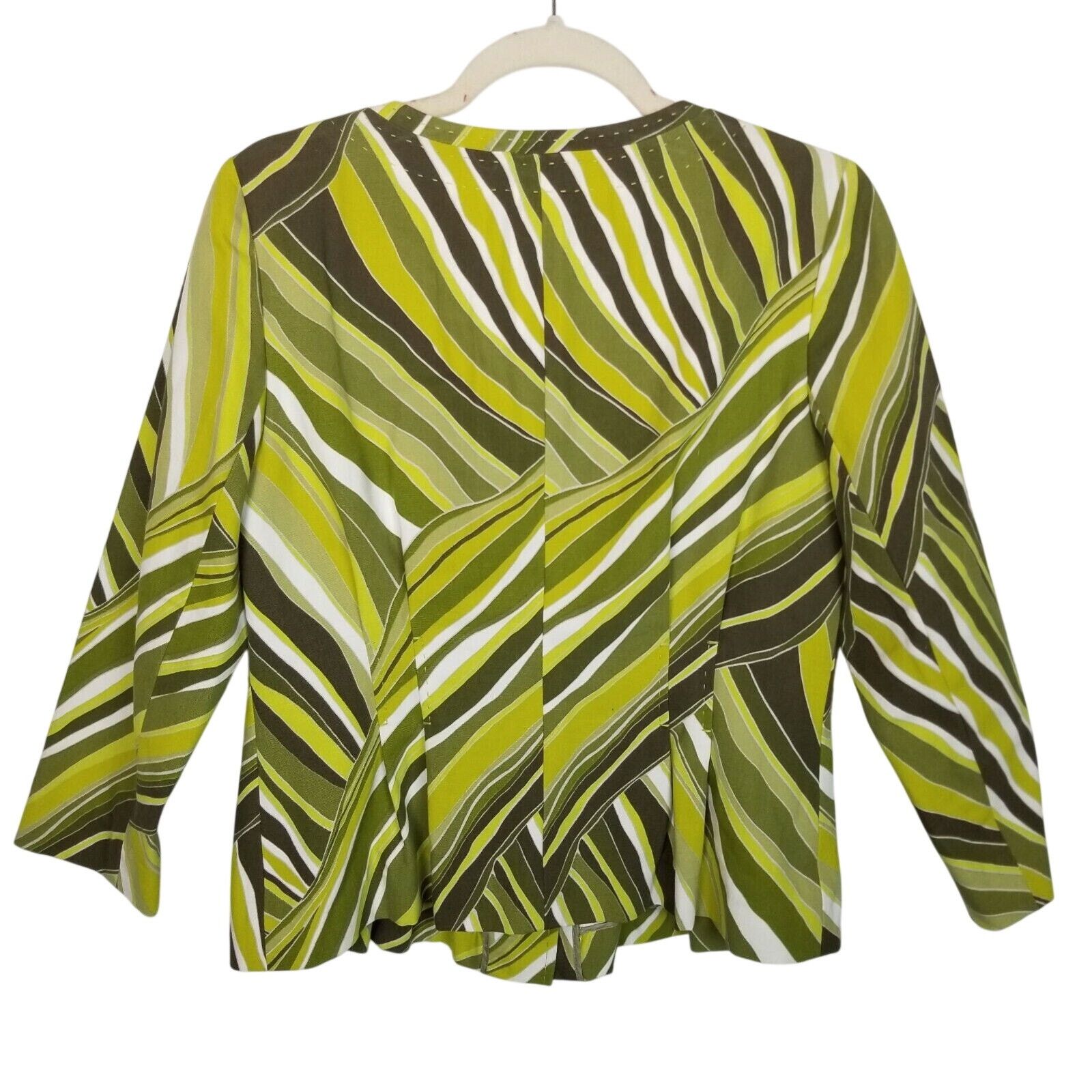 Lafayette 148 Lafayette 148 New York Womens Artsy Blazer Size 6 Snap Size M / US 6-8 / IT 42-44 - 10 Thumbnail