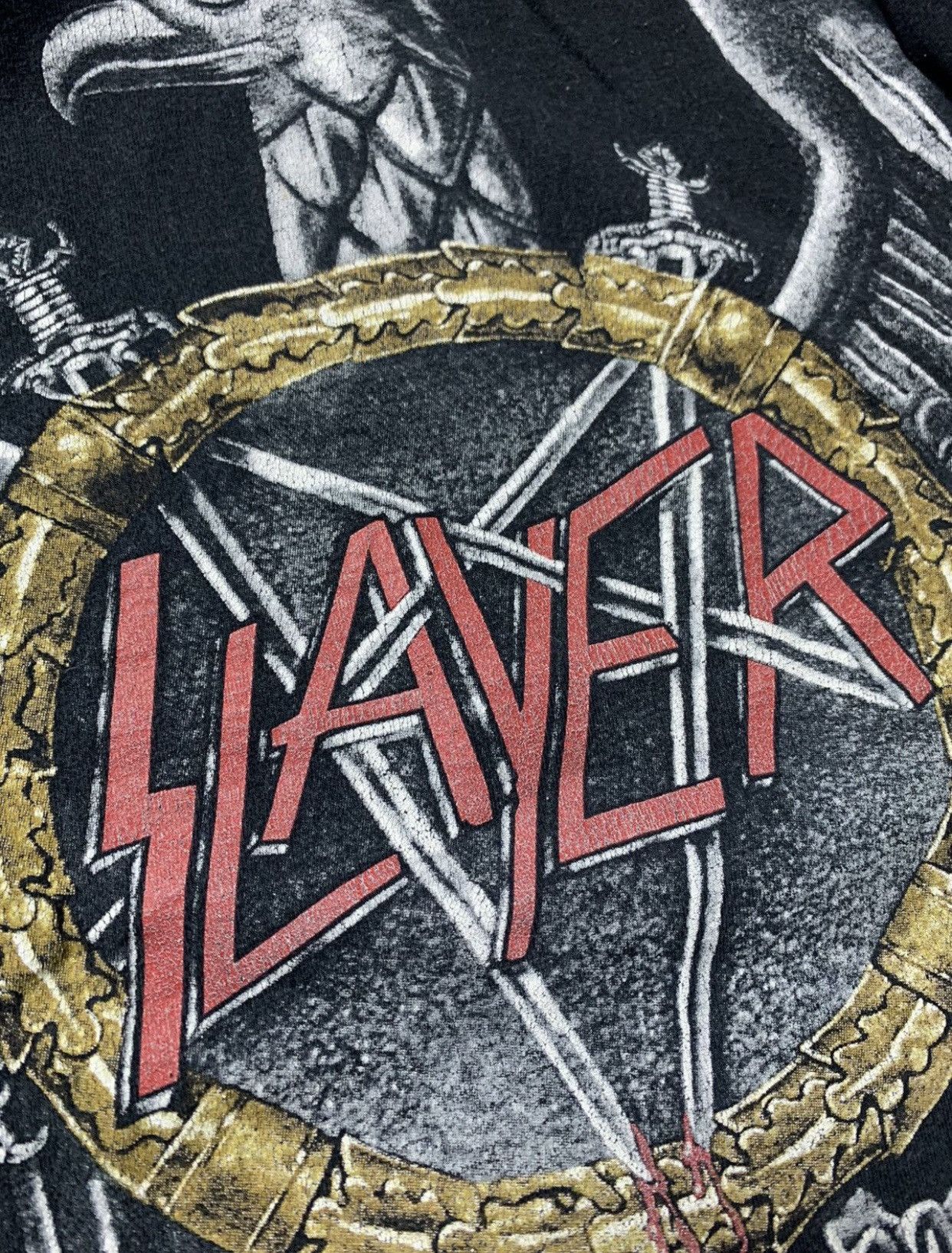 Slayer × Vintage 🔥Vintage Slayer long sleeve t shirt Size US M / EU 48-50 / 2 - 8 Thumbnail