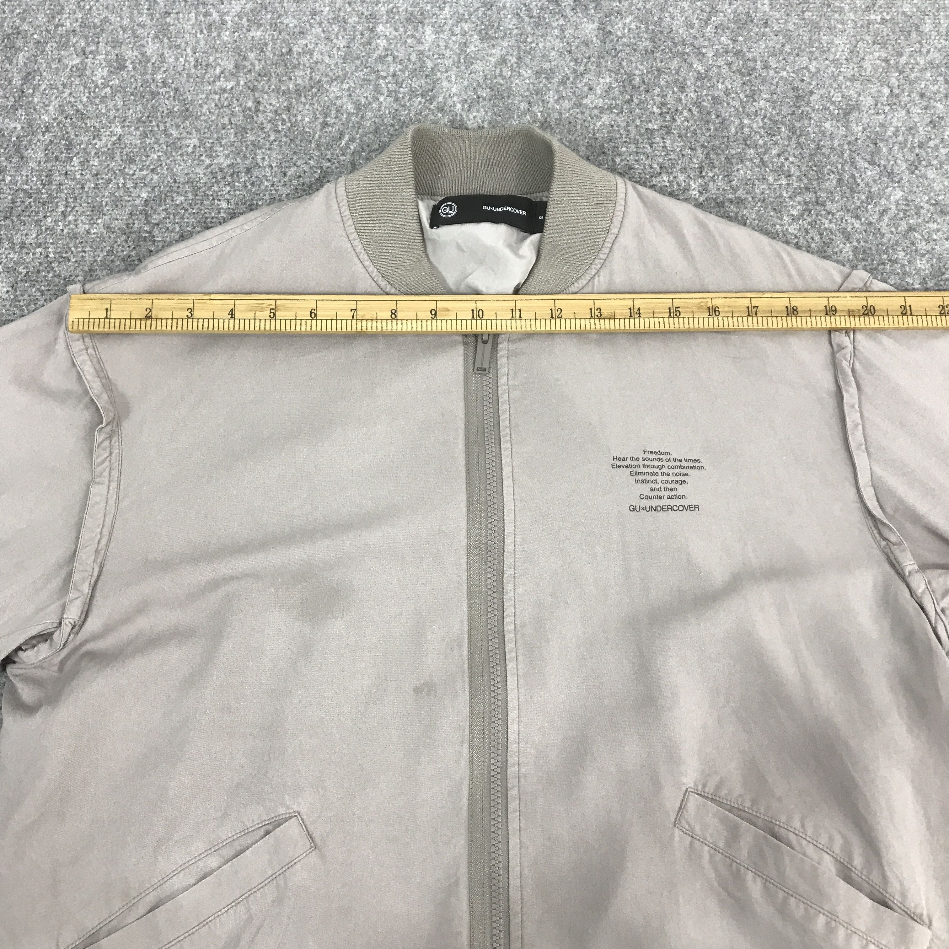 GU × Undercover Gu x Undercover Skull design jacket K77B1 Size US S / EU 44-46 / 1 - 6 Thumbnail