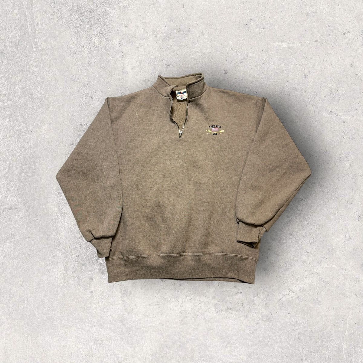 Jerzees × Vintage Vintage Cape Cod sweatshirt Size US L / EU 52-54 / 3 - 1 Thumbnail