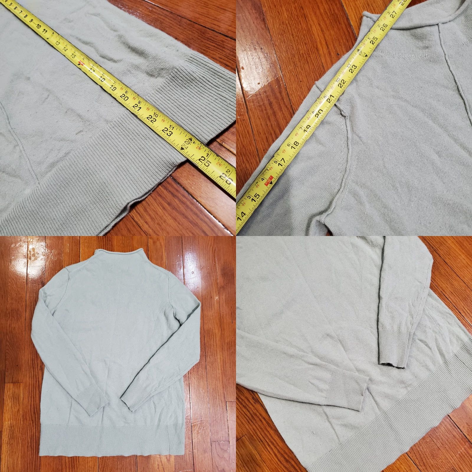 Banana Republic Banana Republic Sweater Gray Longsleeve Mock Neck XS Women Pullover Italian Wool Cashmere Blend Knit Vintage No (adjust if needed) Size XS / US 0-2 / IT 36-38 - 8 Thumbnail