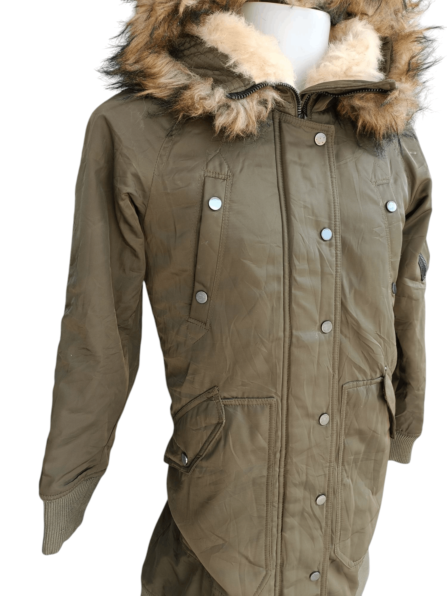 Diesel FIRE 🔥 Diesel Fur Hoodie Jacket Rare Design FR014 Size US S / EU 44-46 / 1 - 4 Thumbnail