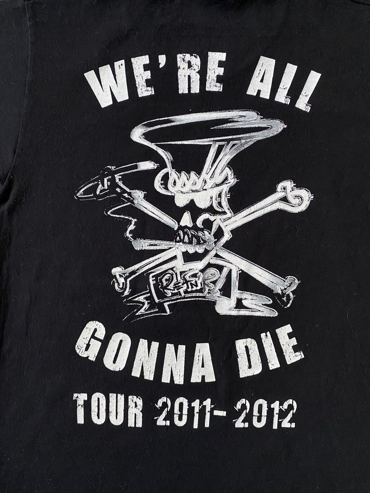 Band Tees Vintage Slash 2011/2012 Tour T-Shirt We’re All Gonna Die Size US S / EU 44-46 / 1 - 5 Thumbnail