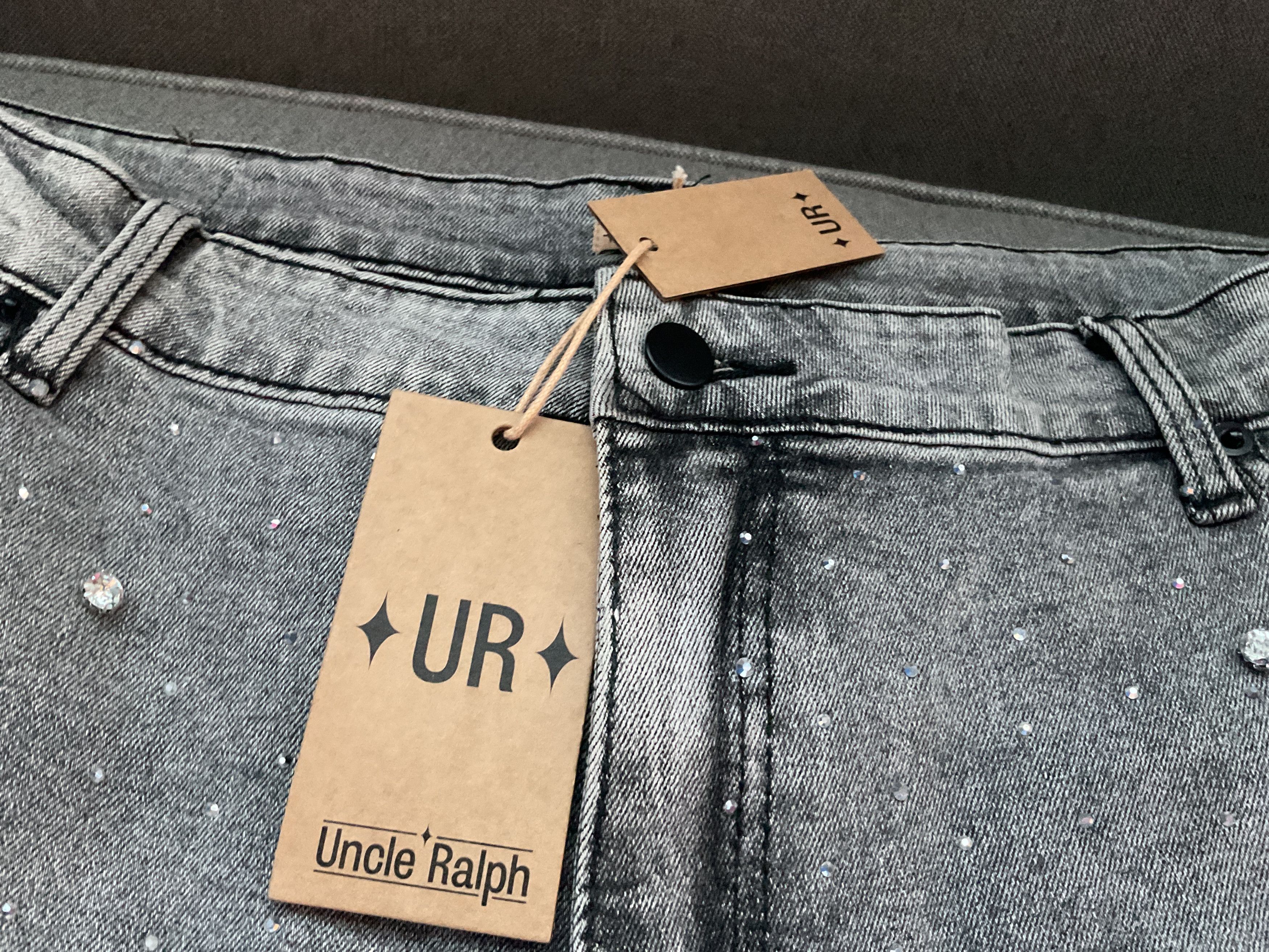 Other NWT Uncle Ralph Rhinestone Flame Jorts Size US 42 / EU 58 - 2 Thumbnail