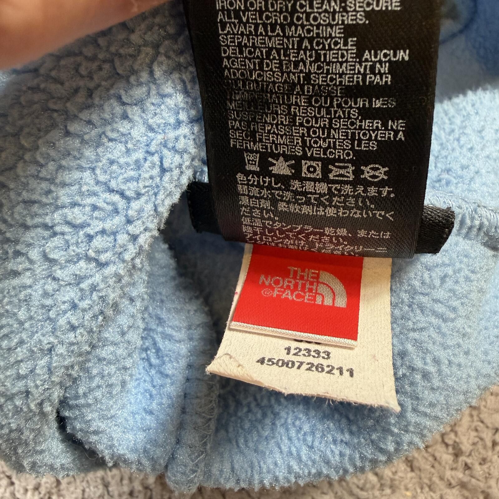 The North Face The North Face Denali Fleece Jacket Blue Girls L Polartec Size L / US 10 / IT 46 - 8 Thumbnail