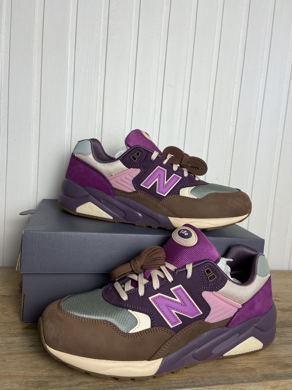 New Balance New Balance 580 size? rare new size 8US 'Purple Plum' Size US 8 / EU 41 - 9 Thumbnail