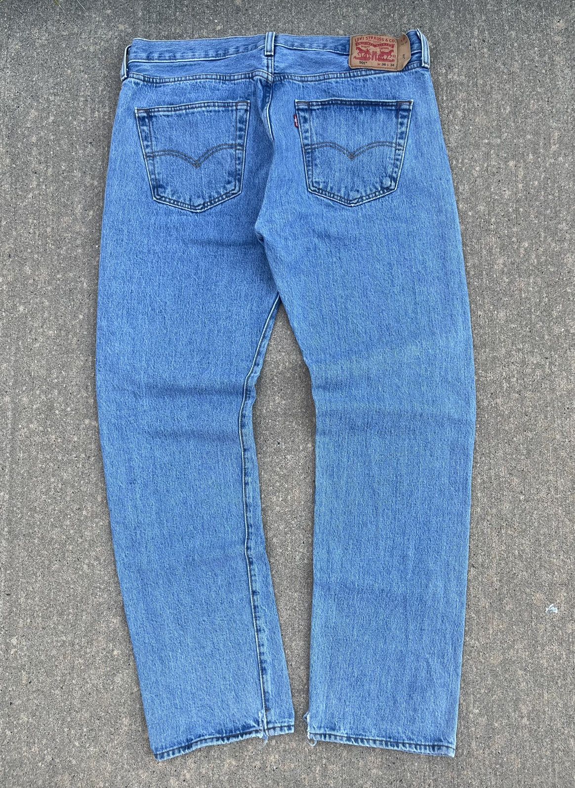 Levi's × Vintage Crazy Levi’s Classic Jeans 36X34 Size US 36 / EU 52 - 6 Thumbnail